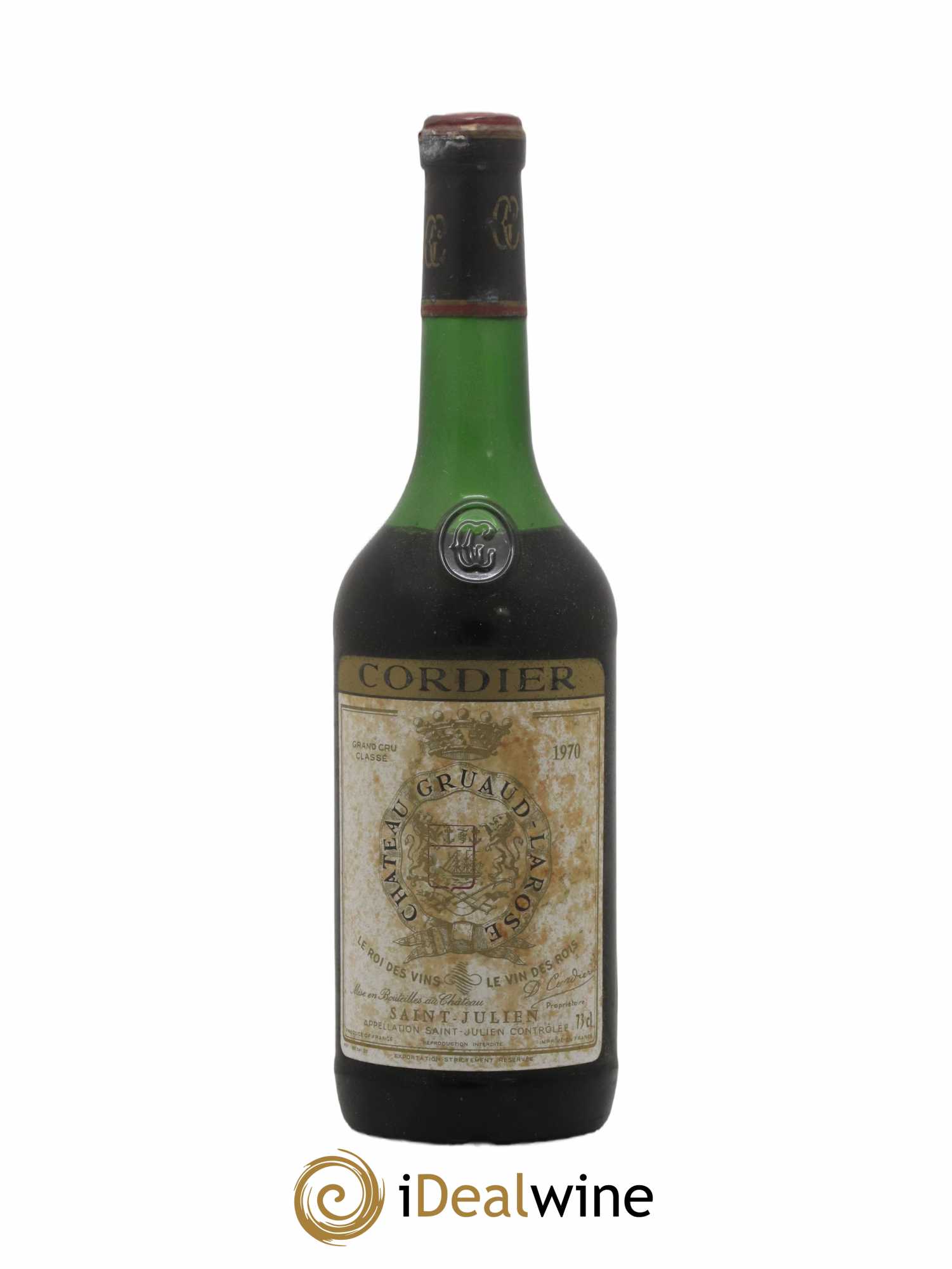 Château Gruaud Larose 2ème Grand Cru Classé 1970 - Lot de 1 bouteille - 0