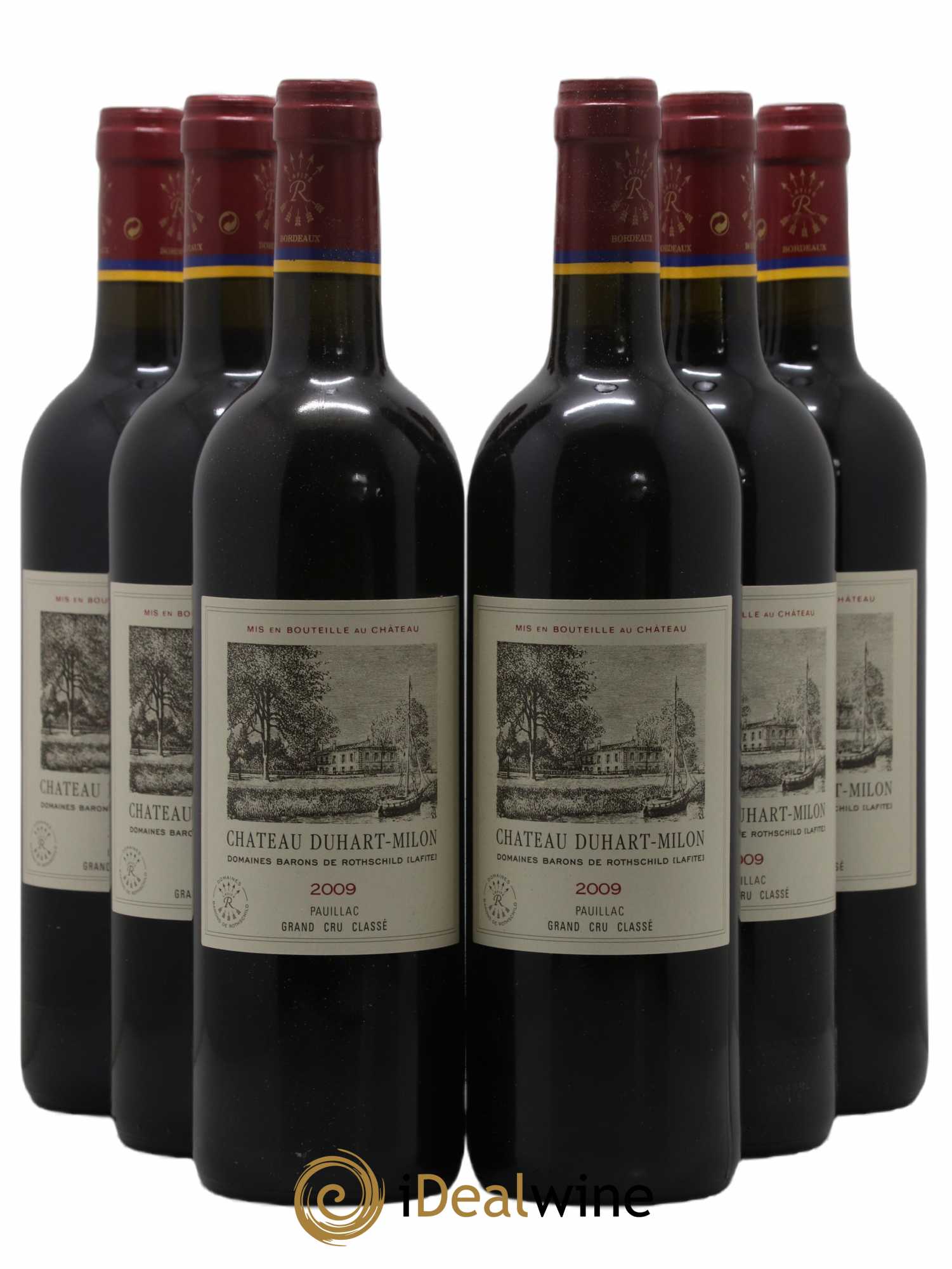 Château Duhart-Milon 4ème Grand Cru Classé 2009 - Lot de 6 bouteilles - 0