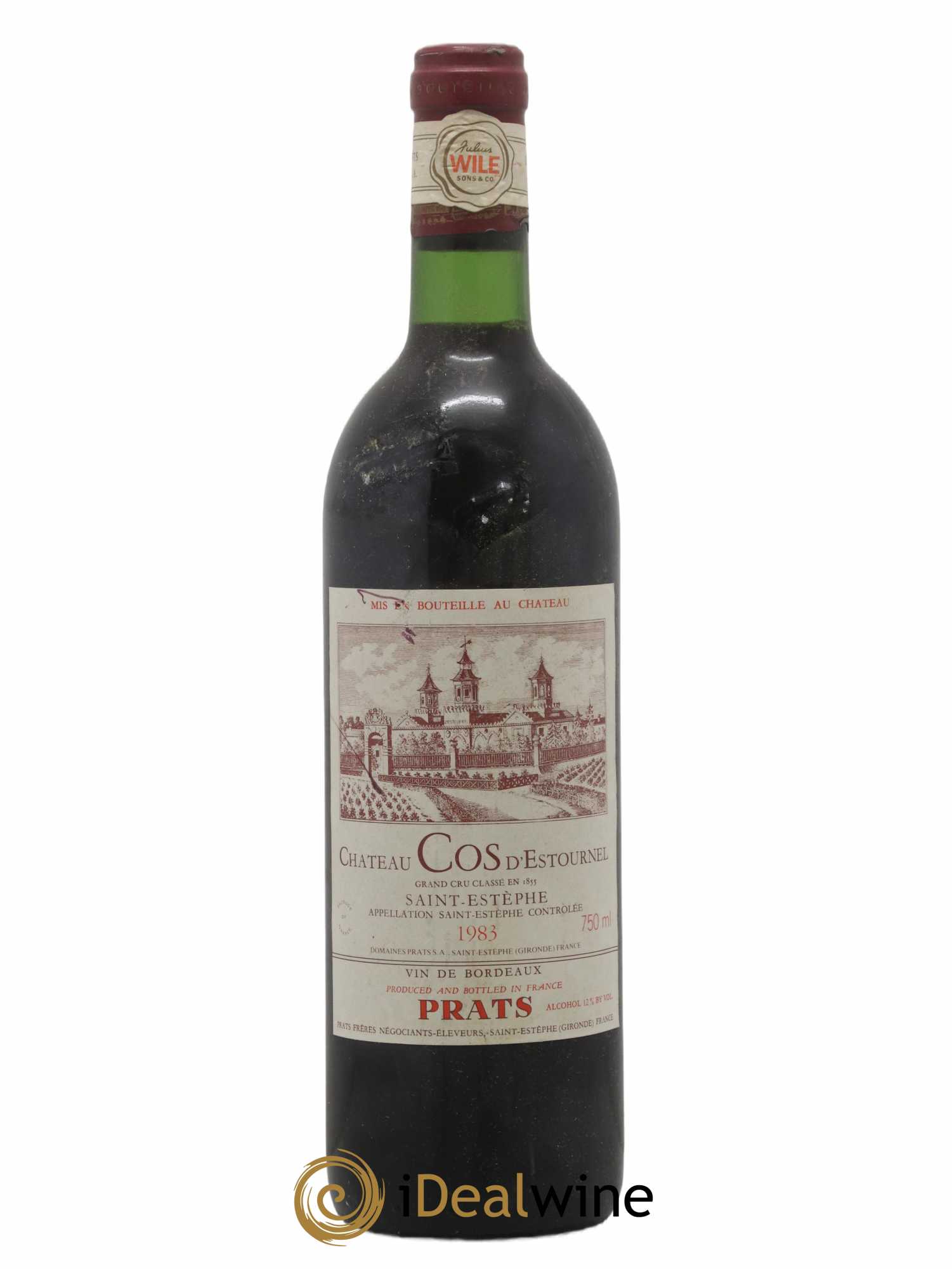 Cos d'Estournel 2ème Grand Cru Classé 1983 - Lot de 1 bouteille - 0