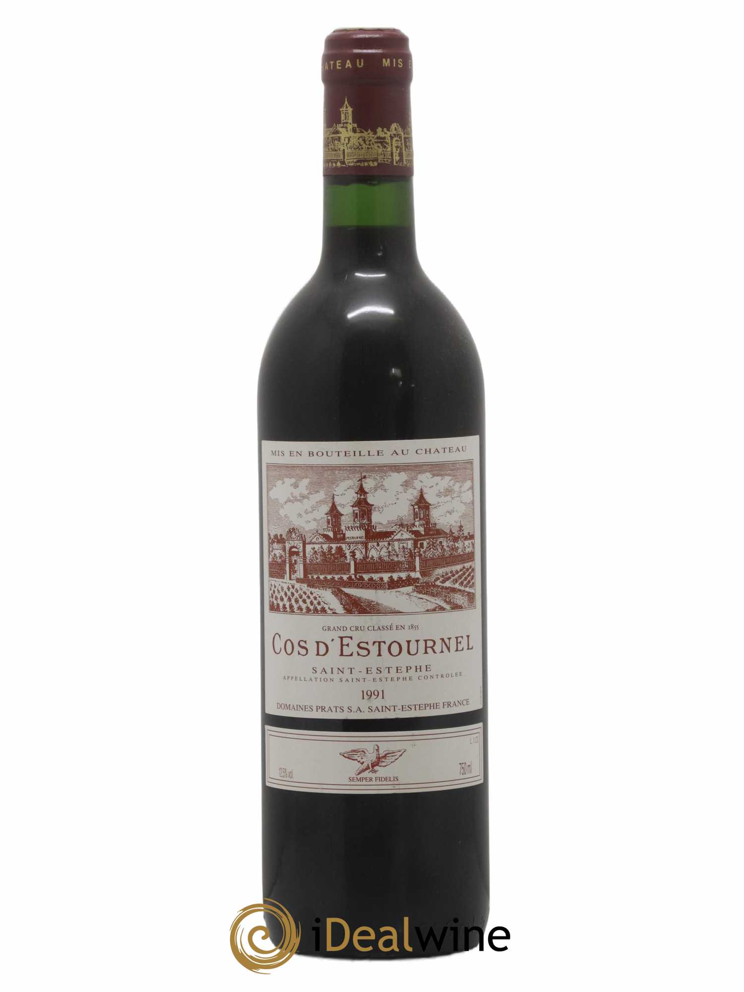 Cos d'Estournel 2ème Grand Cru Classé 1991 - Lot de 1 bouteille - 0