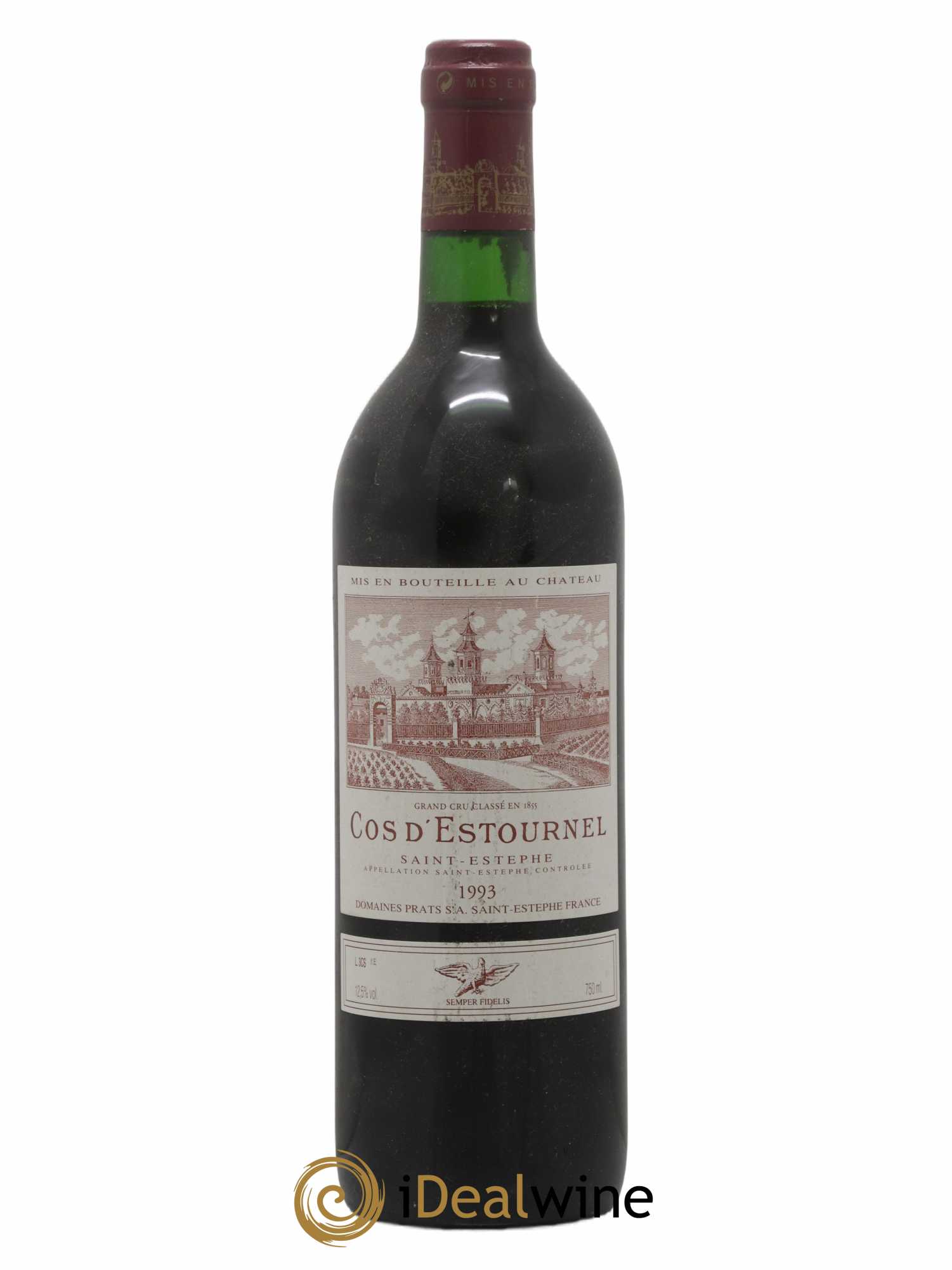 Cos d'Estournel 2ème Grand Cru Classé 1993 - Lot de 1 bouteille - 0