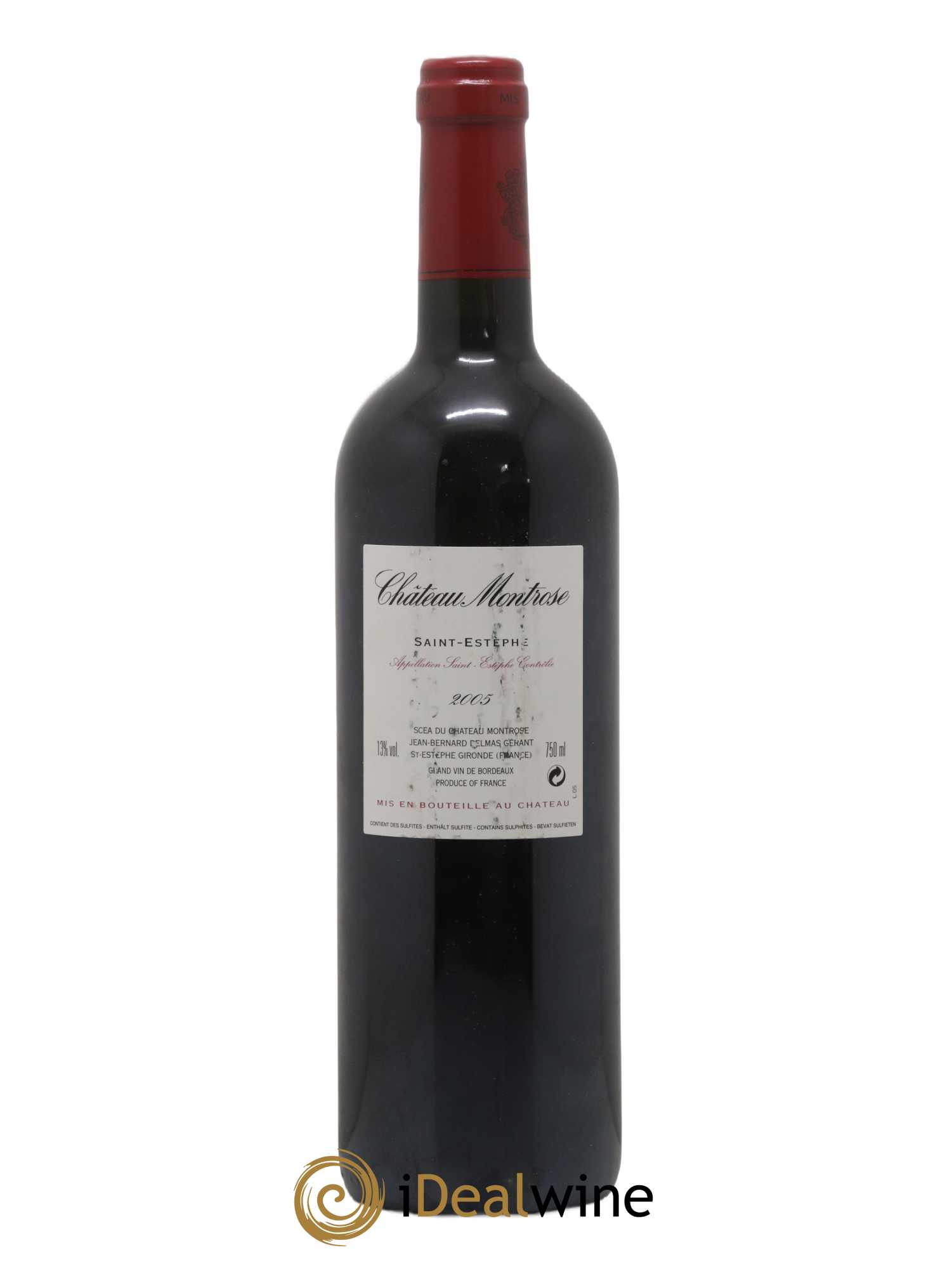 Château Montrose 2ème Grand Cru Classé 2005 - Lot de 1 bouteille - 1