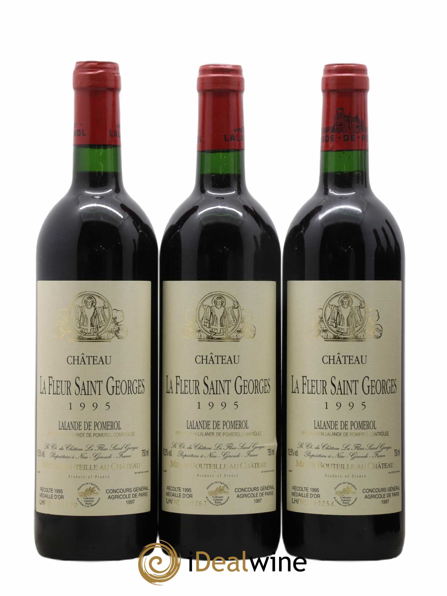 Lalande-de-Pomerol Château La Fleur Saint Georges 1995 - Lot de 6 bouteilles - 2
