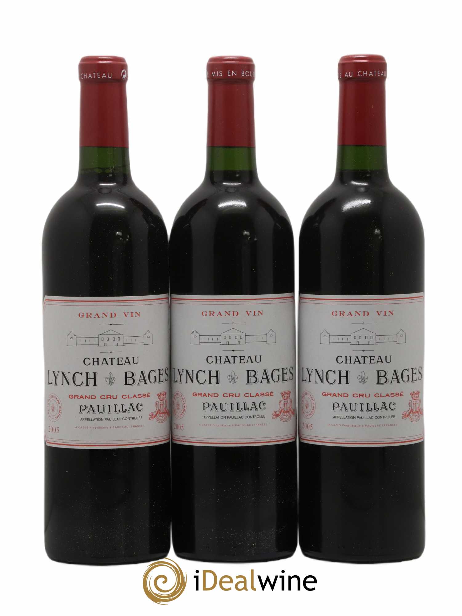 Château Lynch Bages 5ème Grand Cru Classé 2005 - Lot de 6 bouteilles - 1
