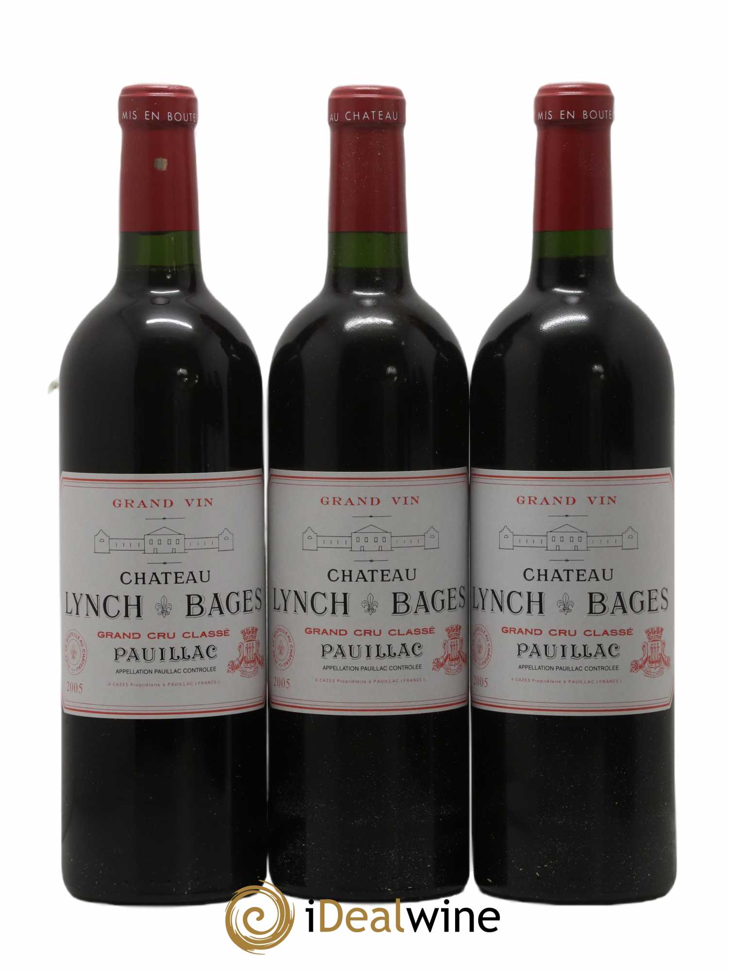 Château Lynch Bages 5ème Grand Cru Classé 2005 - Lot de 6 bouteilles - 3