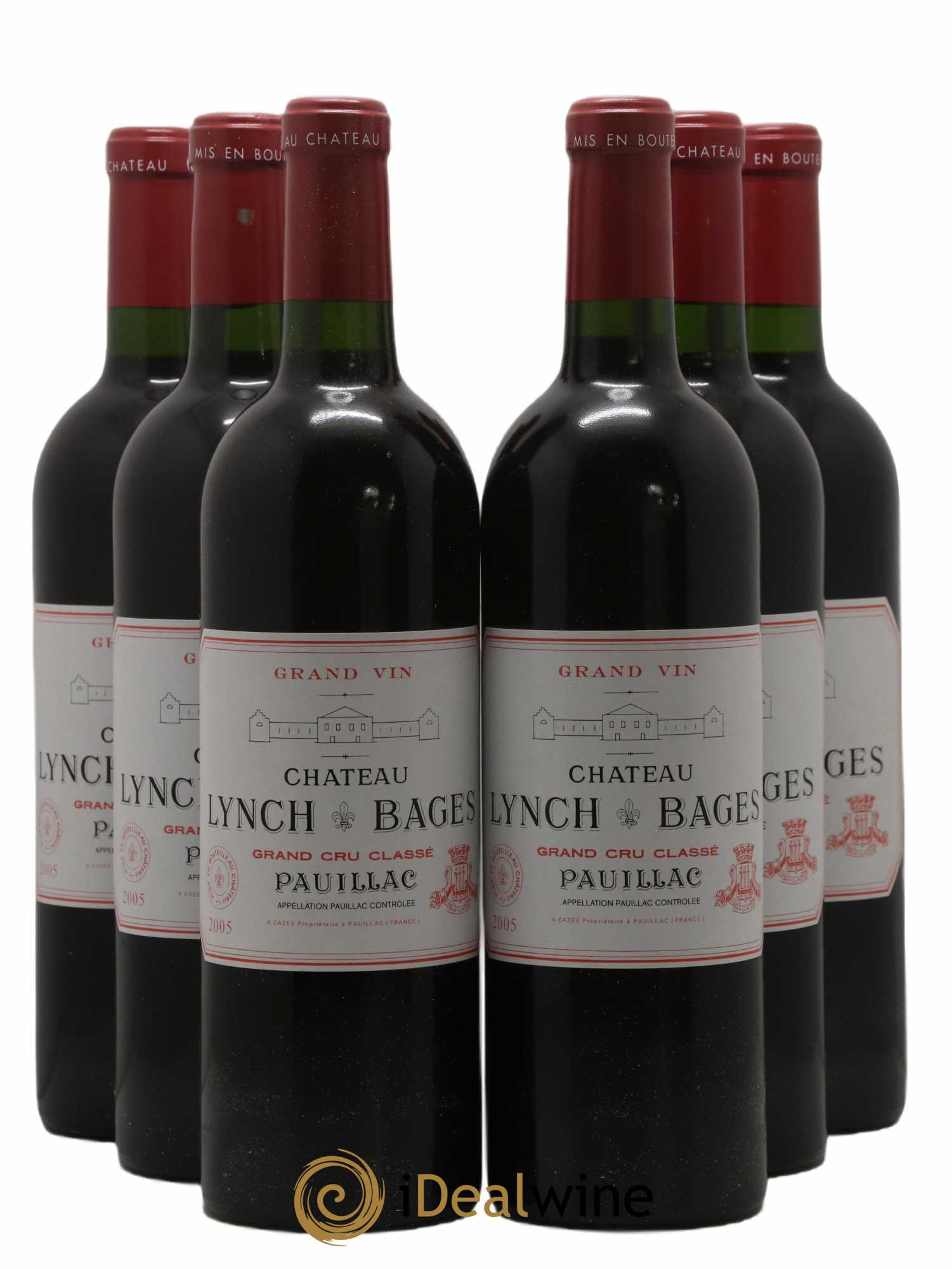 Château Lynch Bages 5ème Grand Cru Classé 2005 - Lot de 6 bouteilles - 0