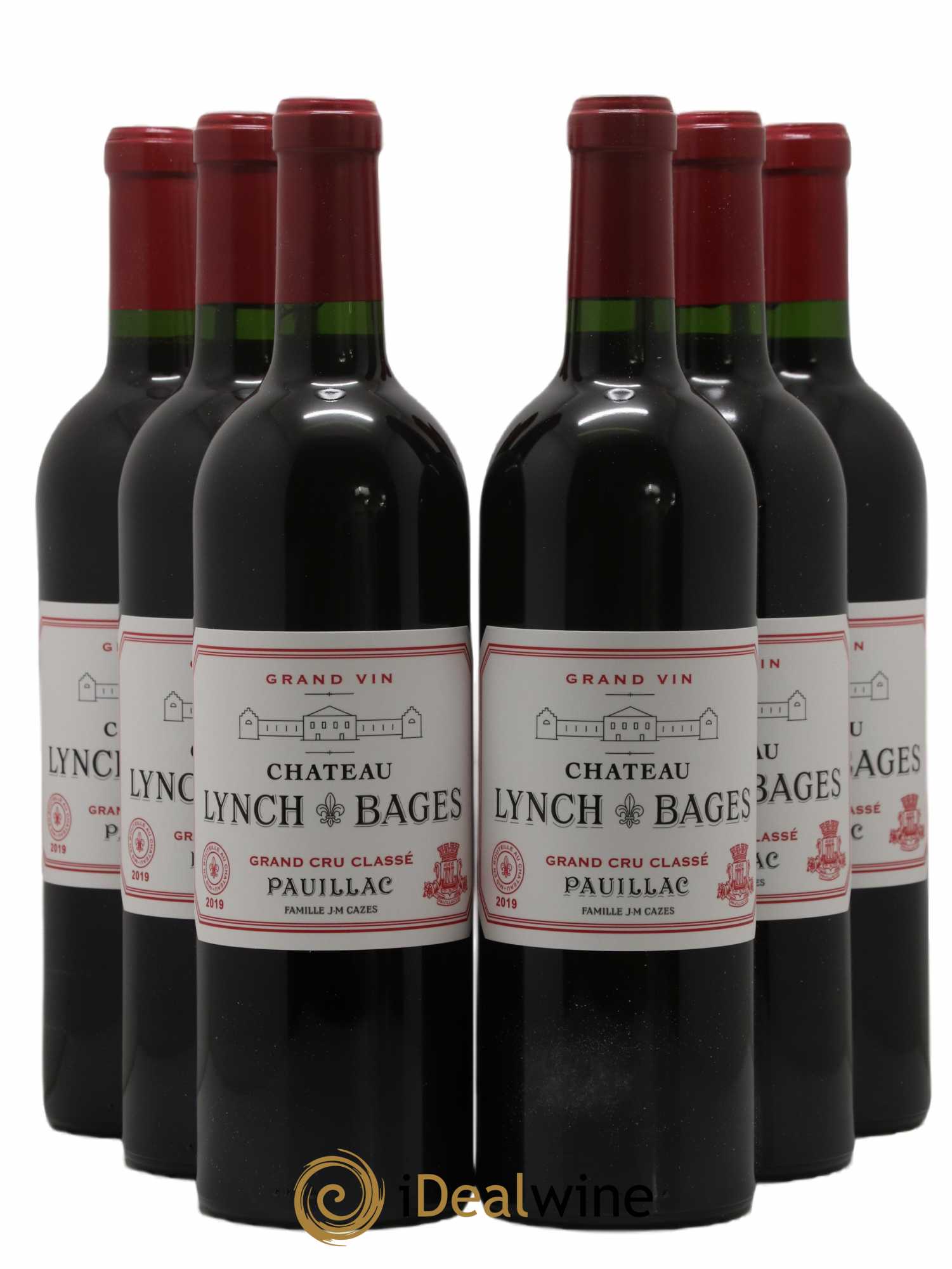 Château Lynch Bages 5ème Grand Cru Classé 2019 - Lot of 6 bottles - 0