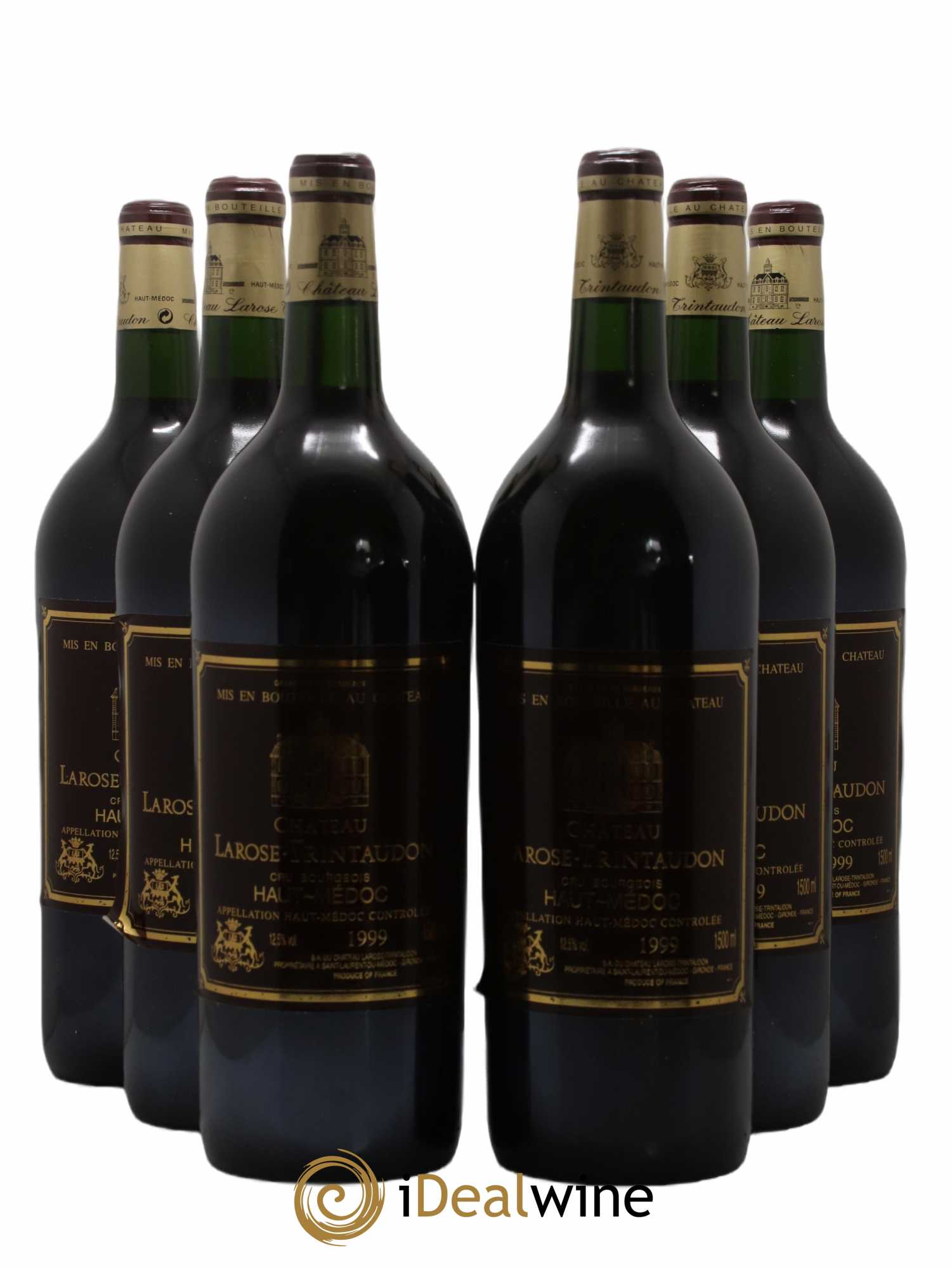 Château Larose Trintaudon Cru Bourgeois 1999 - Lot de 6 magnums - 0
