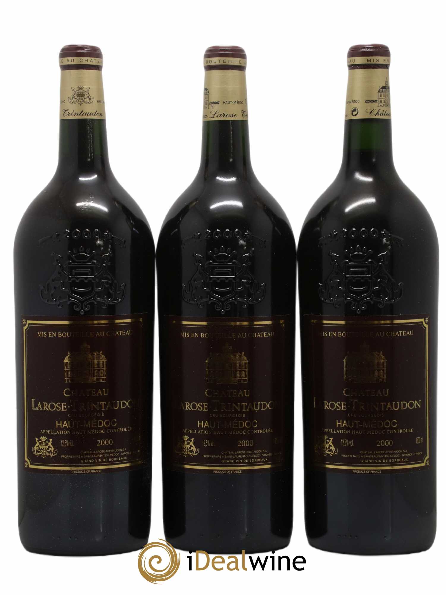 Château Larose Trintaudon Cru Bourgeois 2000 - Lot de 6 magnums - 1