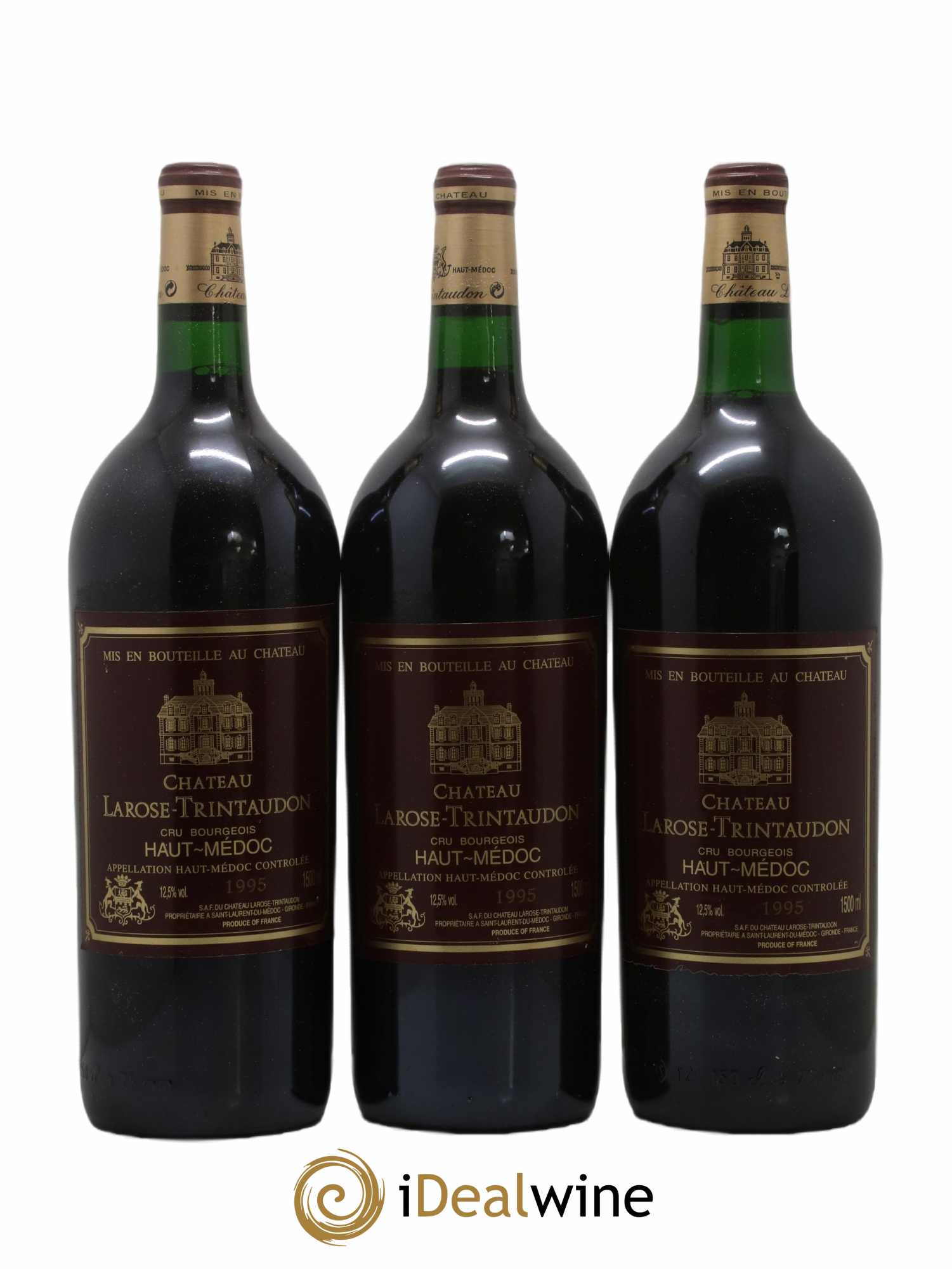 Château Larose Trintaudon Cru Bourgeois 1995 - Lot de 6 magnums - 1