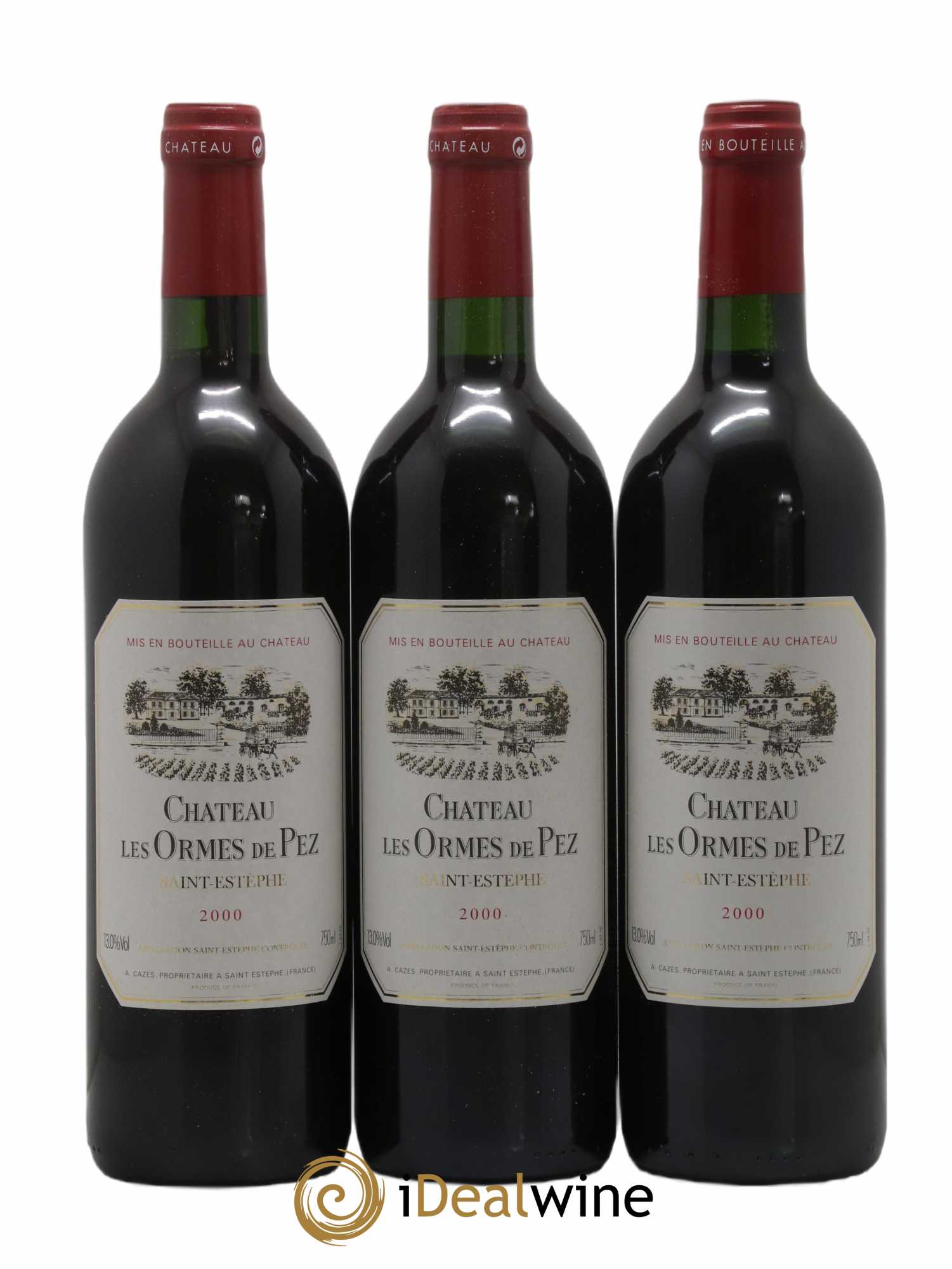 Château les Ormes de Pez 2000 - Lot de 12 bouteilles - 3