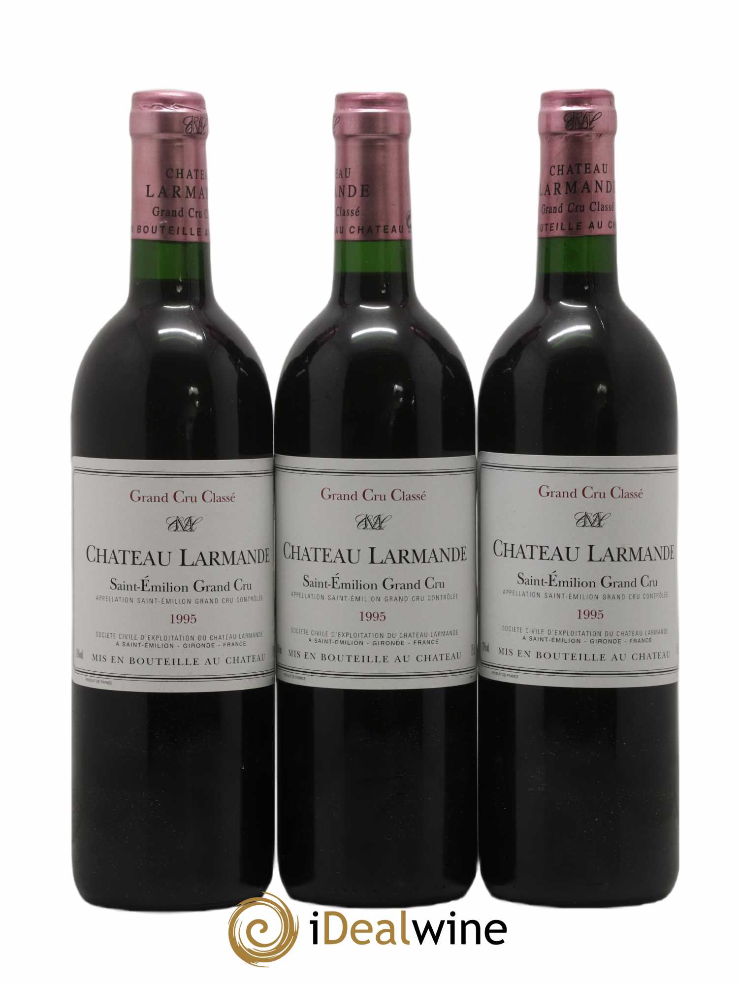 Château Larmande Grand Cru Classé 1995 - Lot de 12 bouteilles - 4