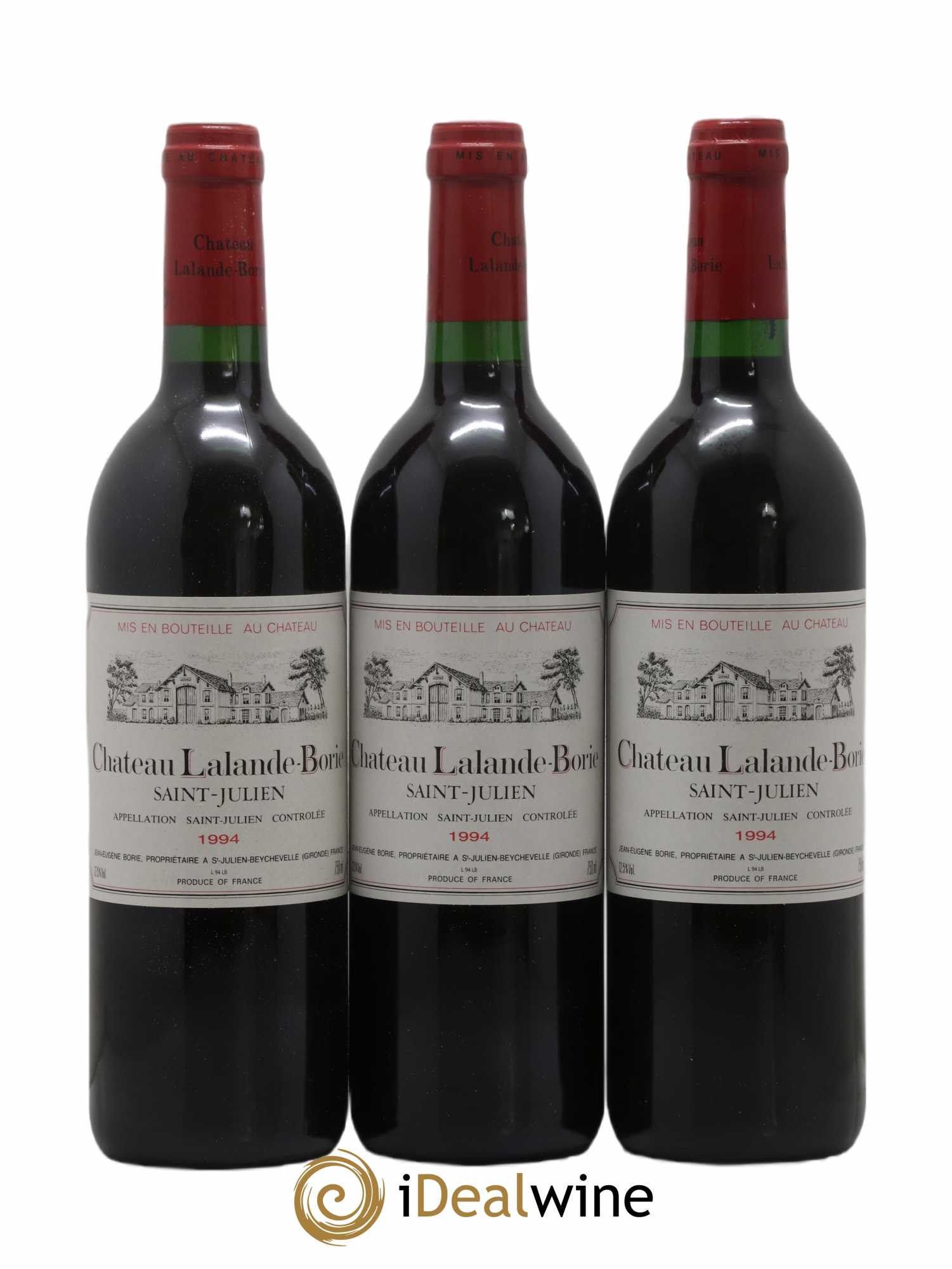 Château Lalande Borie 1994 - Lot de 12 bouteilles - 1