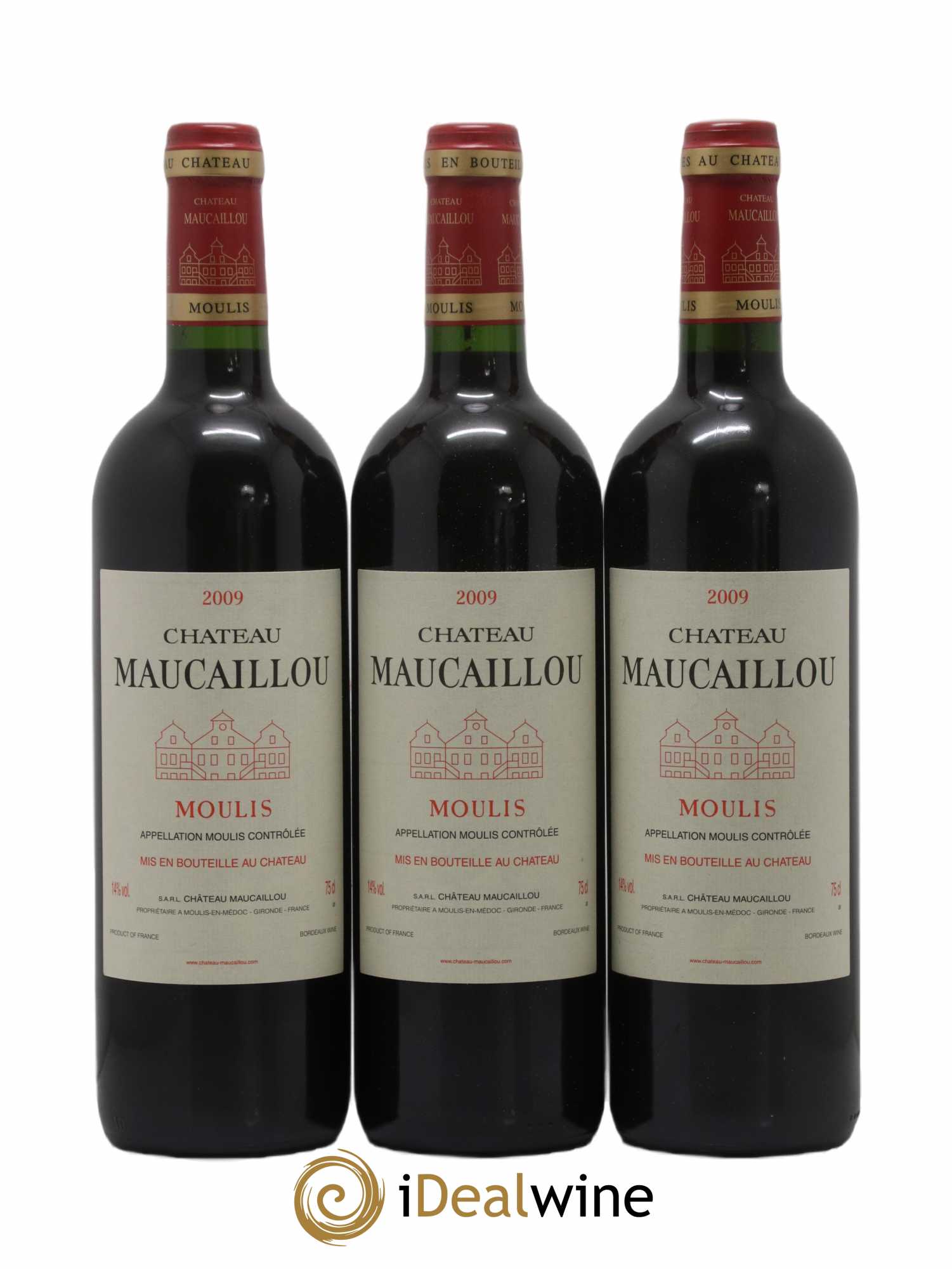 Château Maucaillou 2009 - Lot de 12 bouteilles - 1