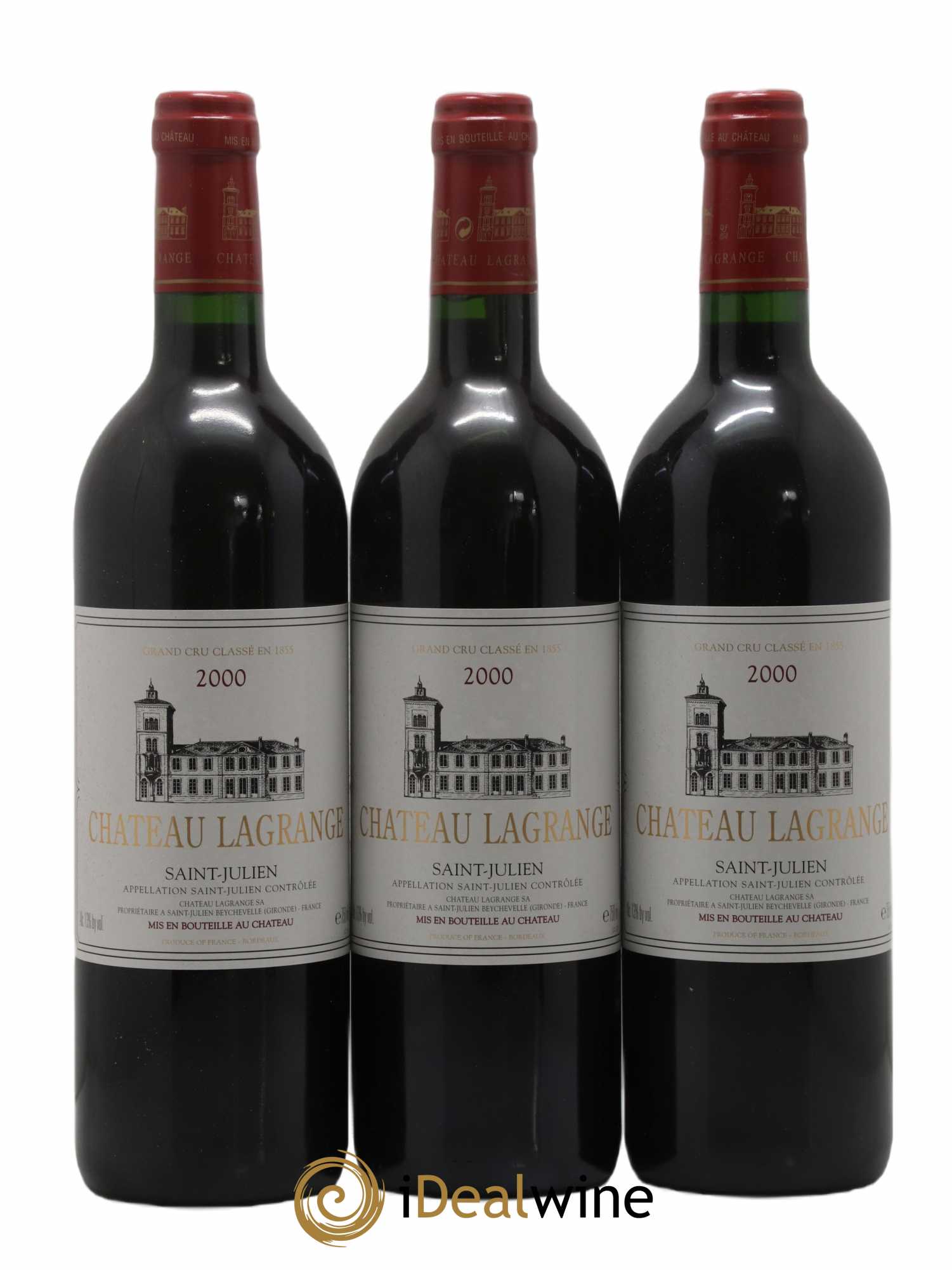 Château Lagrange 3ème Grand Cru Classé 2000 - Lot de 12 bouteilles - 1
