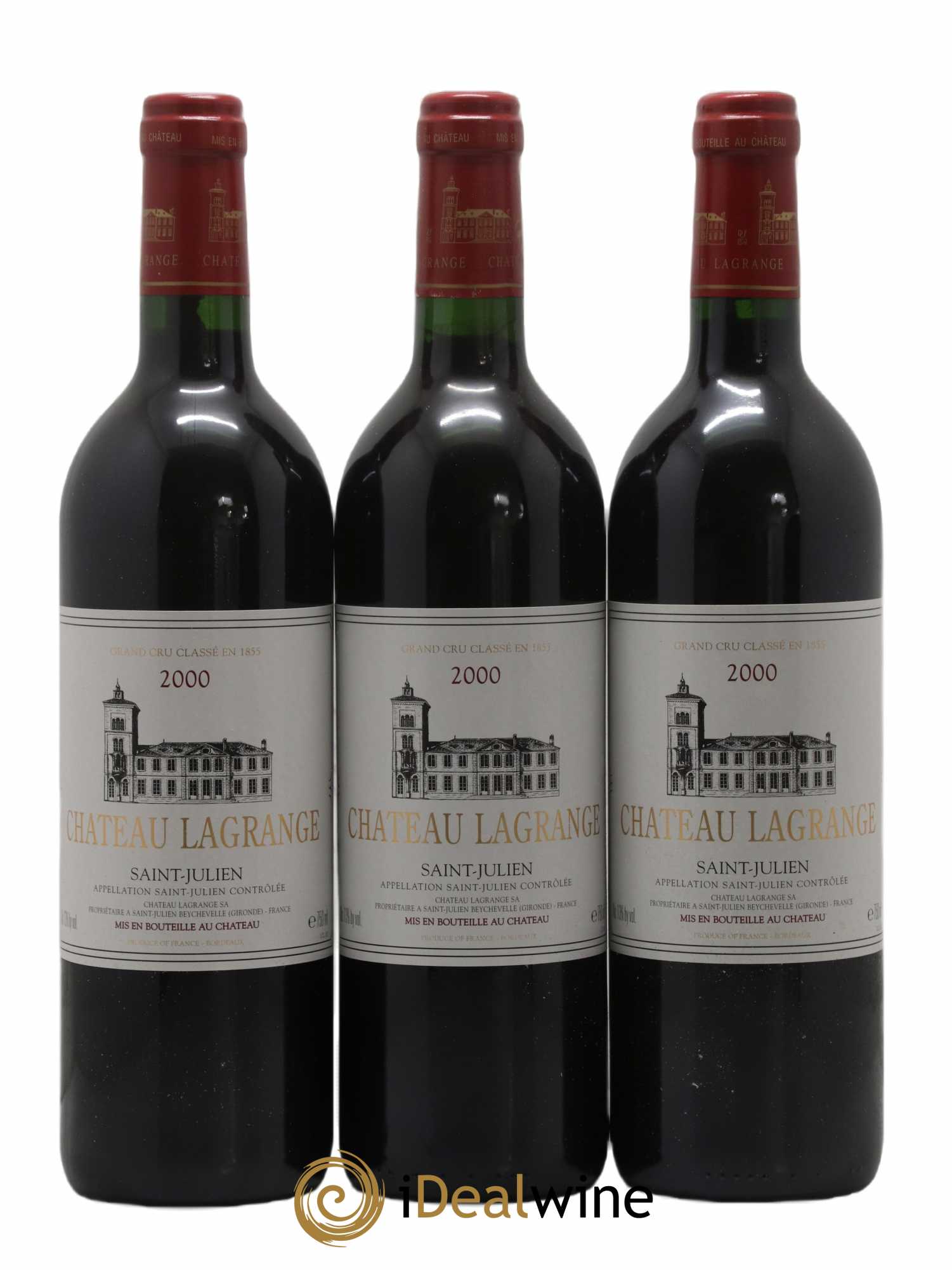 Château Lagrange 3ème Grand Cru Classé 2000 - Lot de 12 bouteilles - 2
