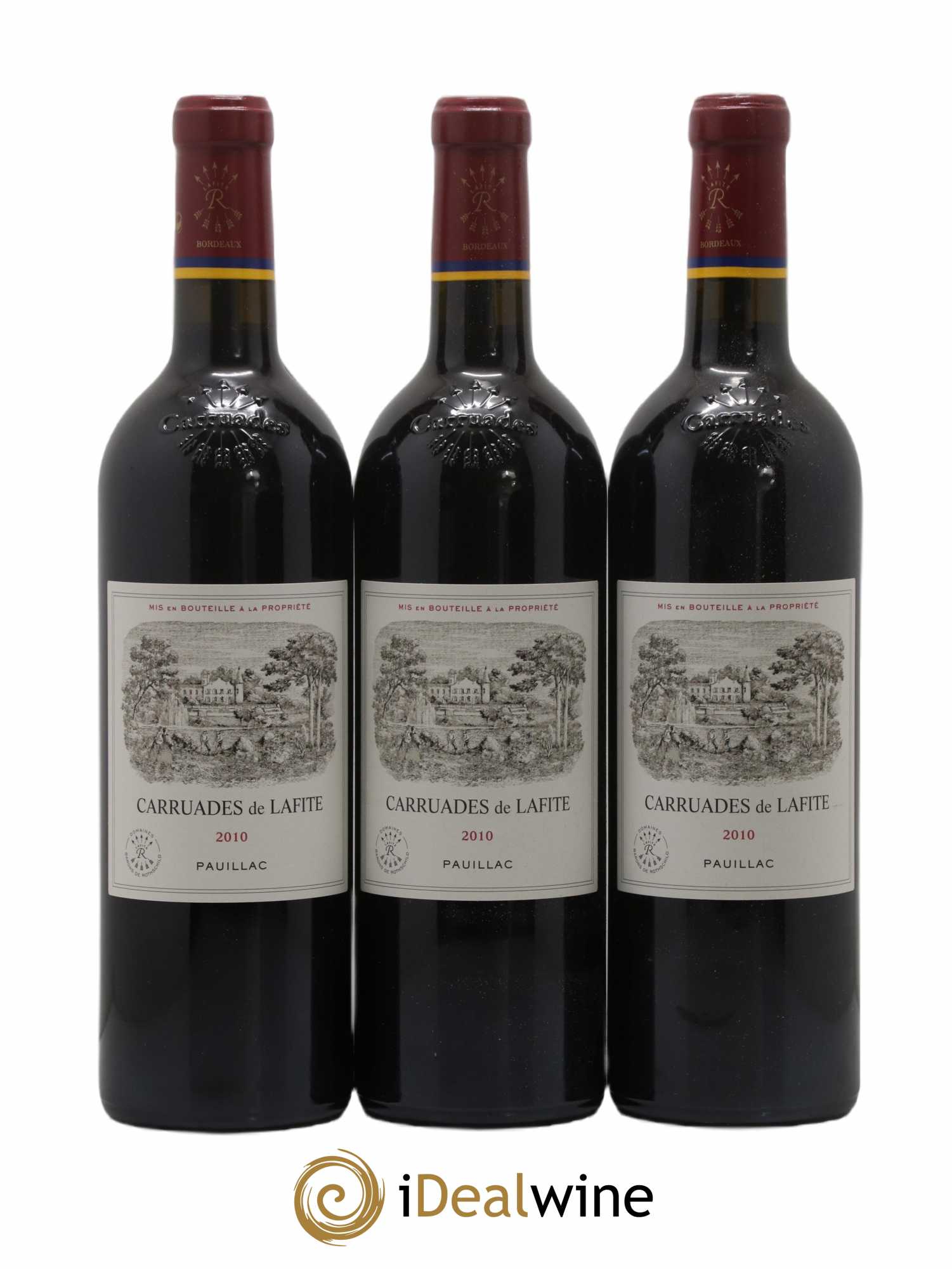 Carruades de Lafite Rothschild Second Vin 2010 - Lot of 6 bottles - 1