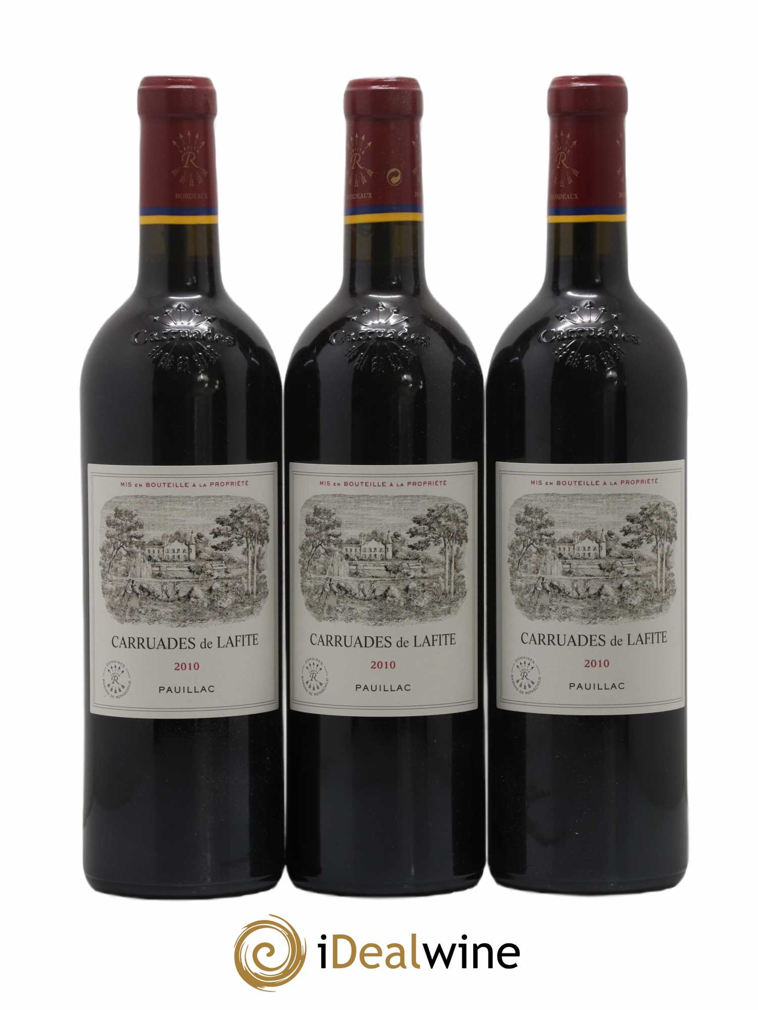 Carruades de Lafite Rothschild Second Vin 2010 - Lot of 6 bottles - 3