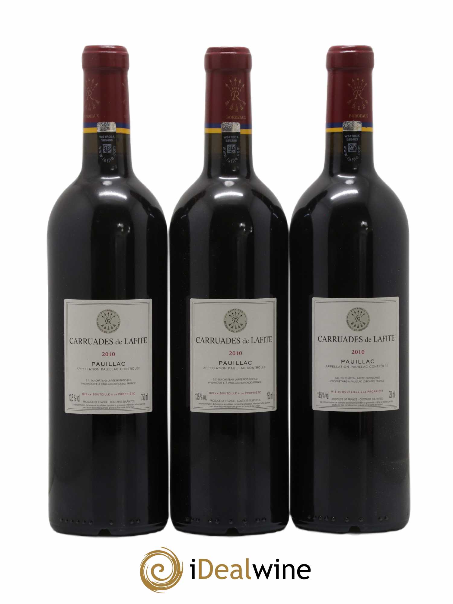 Carruades de Lafite Rothschild Second Vin 2010 - Lot of 6 bottles - 4