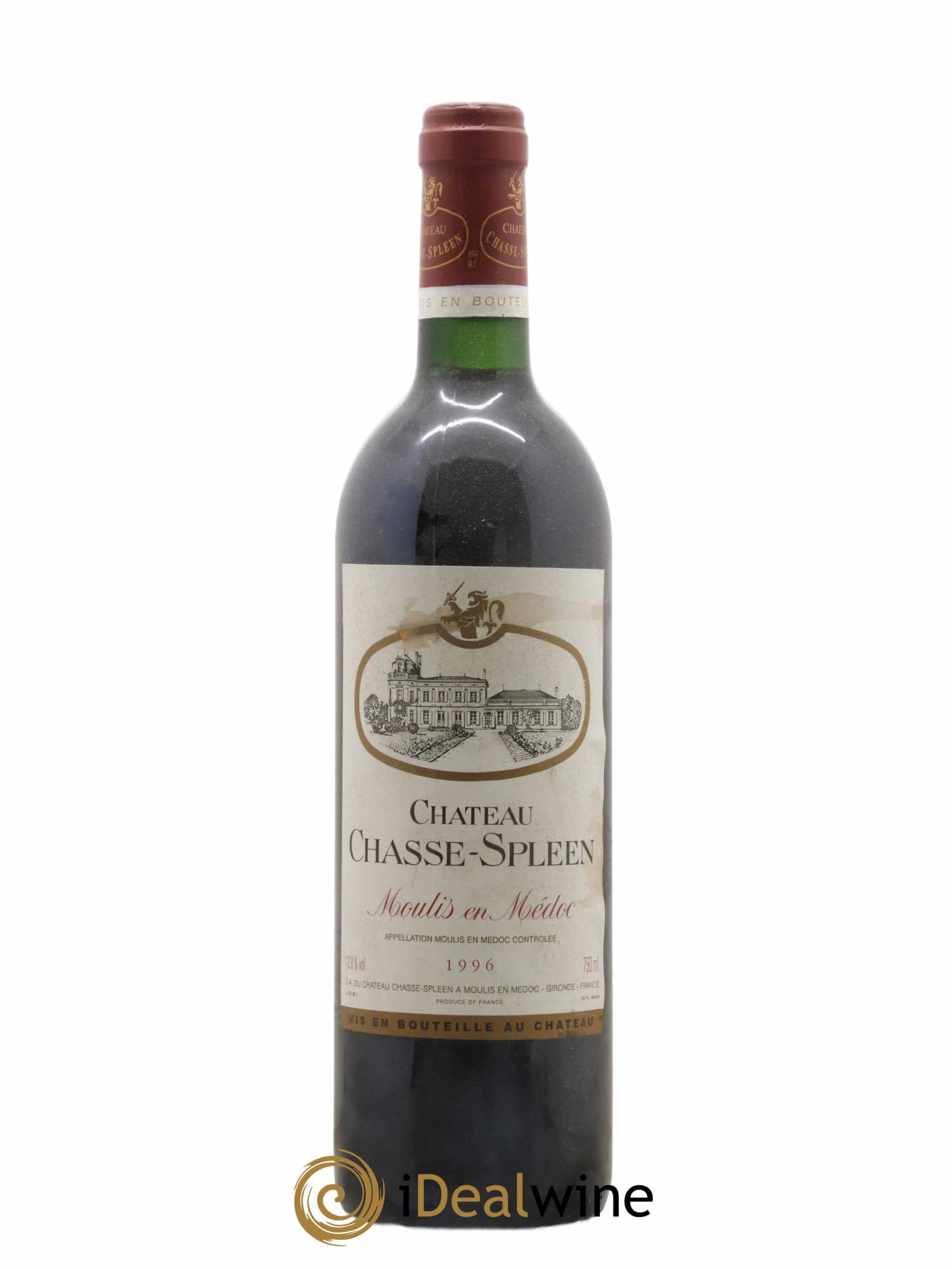 Château Chasse Spleen 1996 - Lot de 1 bouteille - 0