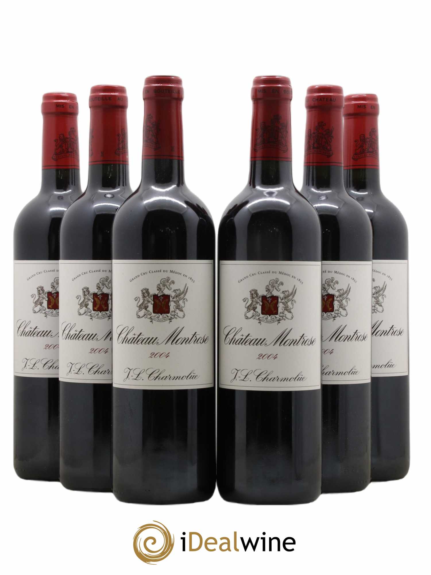 Château Montrose 2ème Grand Cru Classé 2004 - Lot de 6 bouteilles - 0