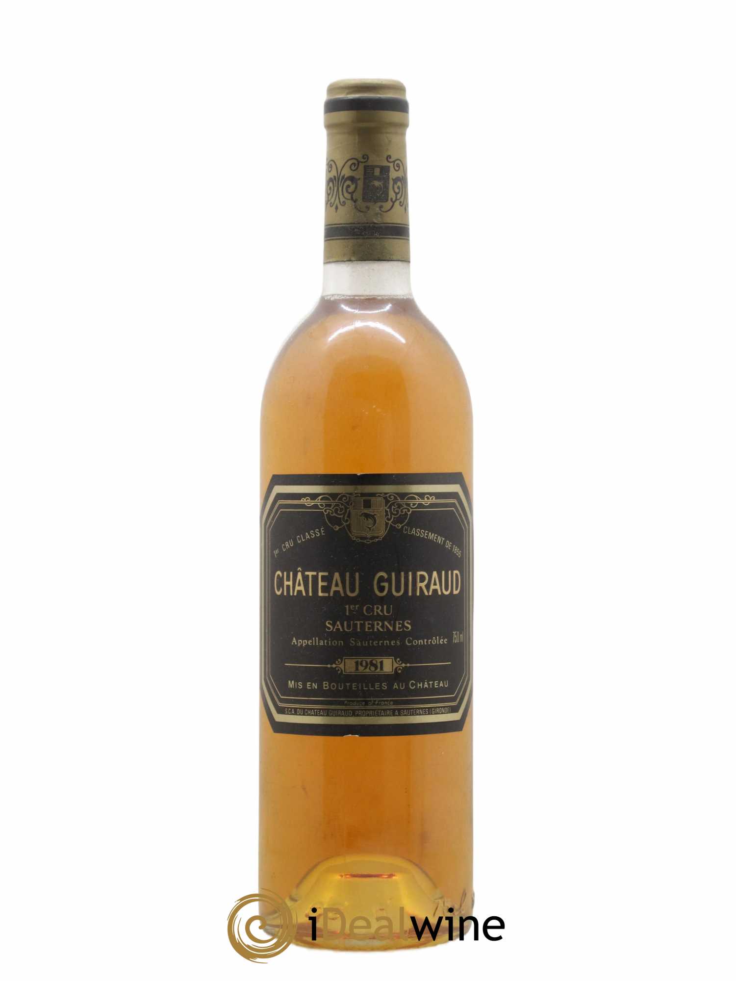Château Guiraud 1er Grand Cru Classé 1981 - Lot of 1 bottle - 0