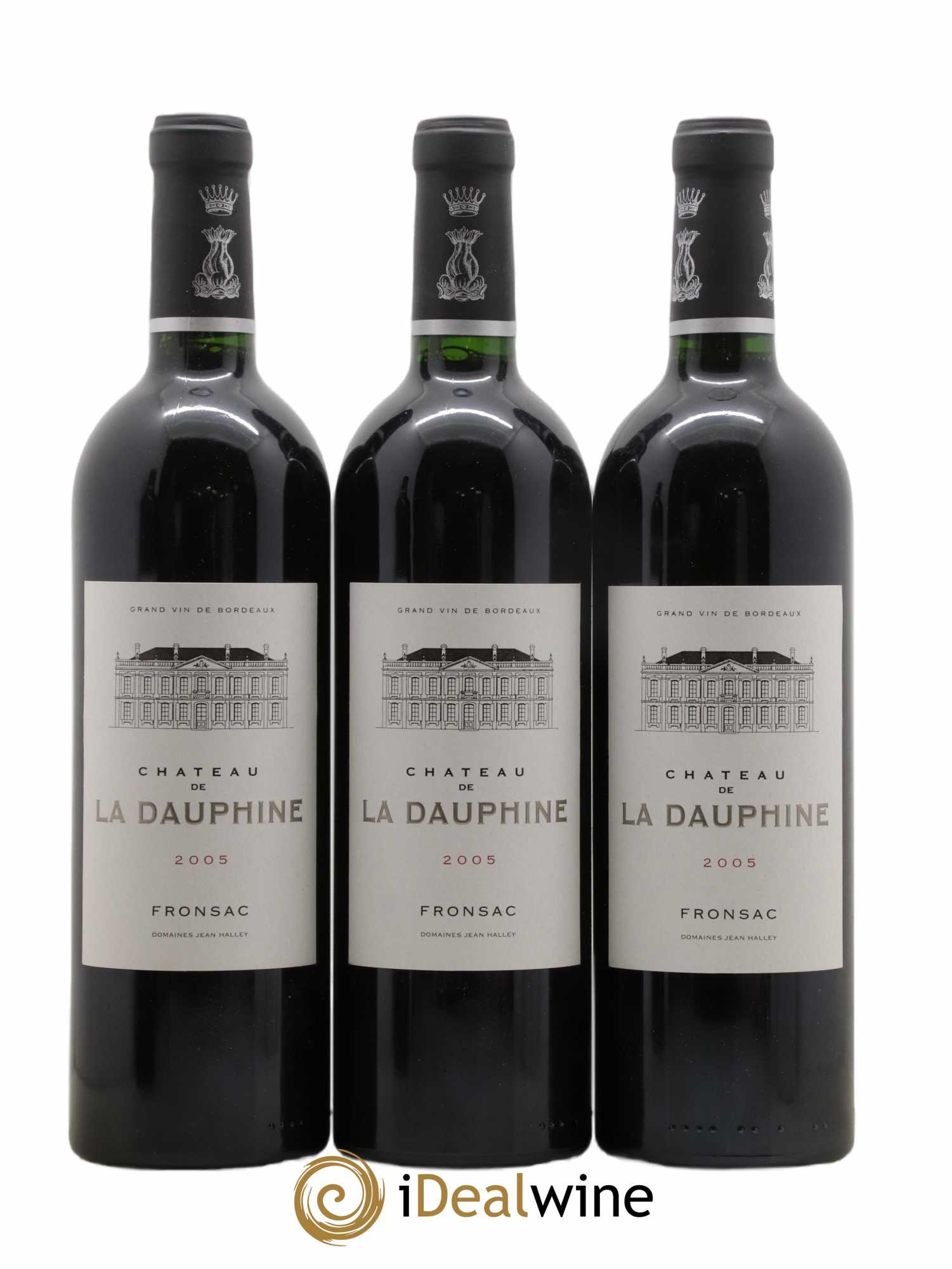 Château de La Dauphine 2005 - Lot of 6 bottles - 1