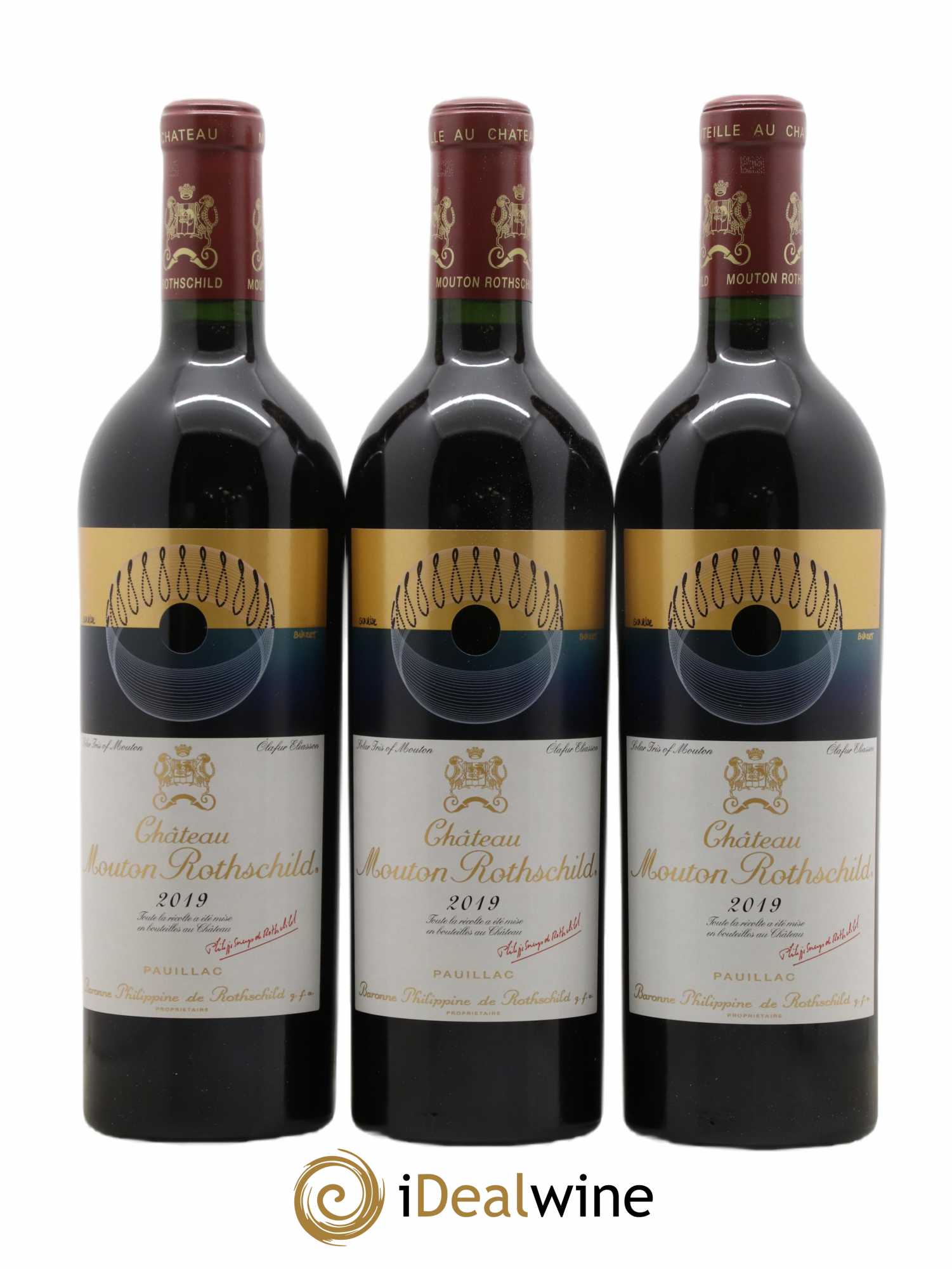Château Mouton Rothschild 1er Grand Cru Classé 2019 - Lot de 6 bouteilles - 3