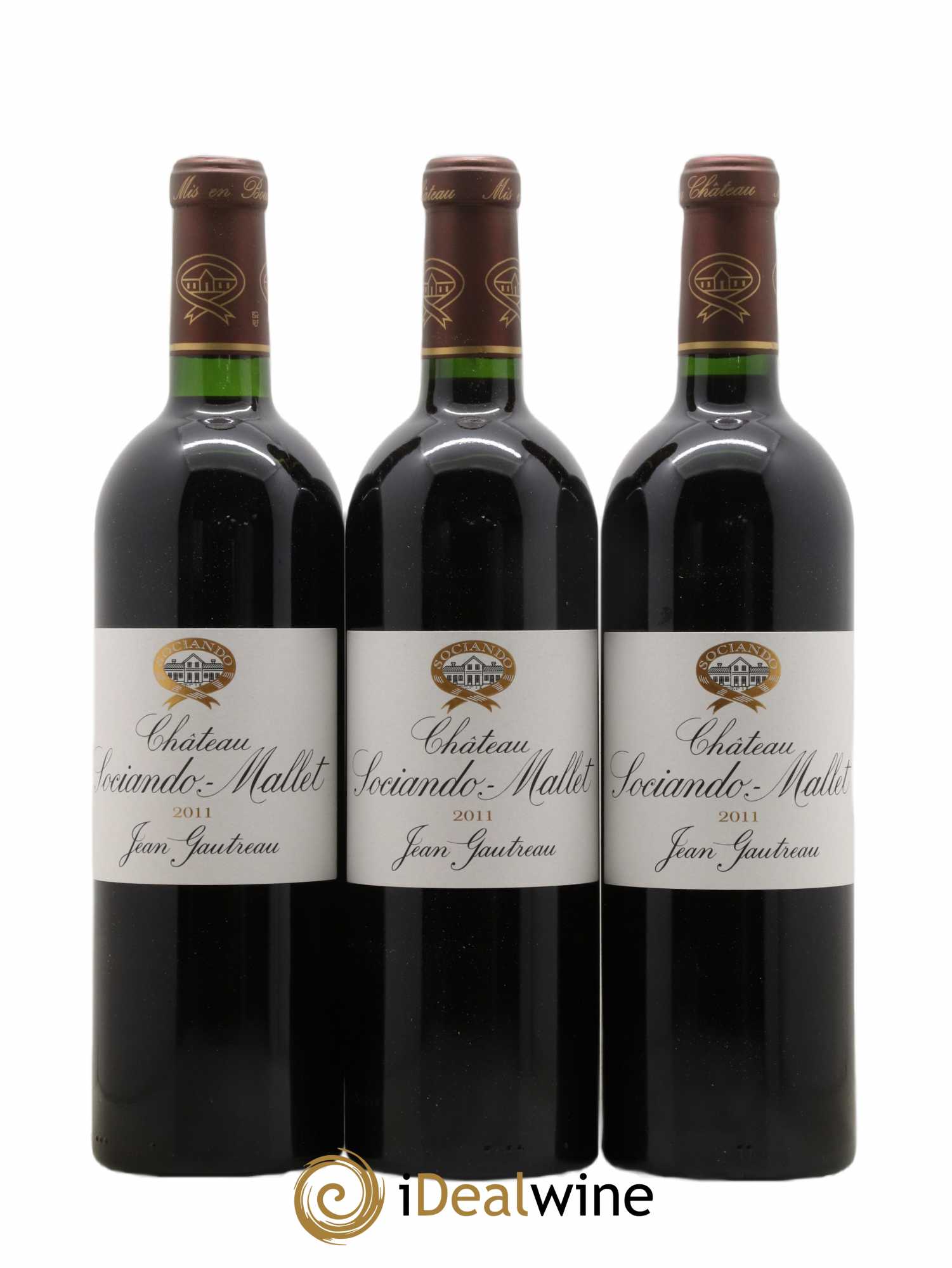 Château Sociando Mallet 2011 - Lot of 6 bottles - 2