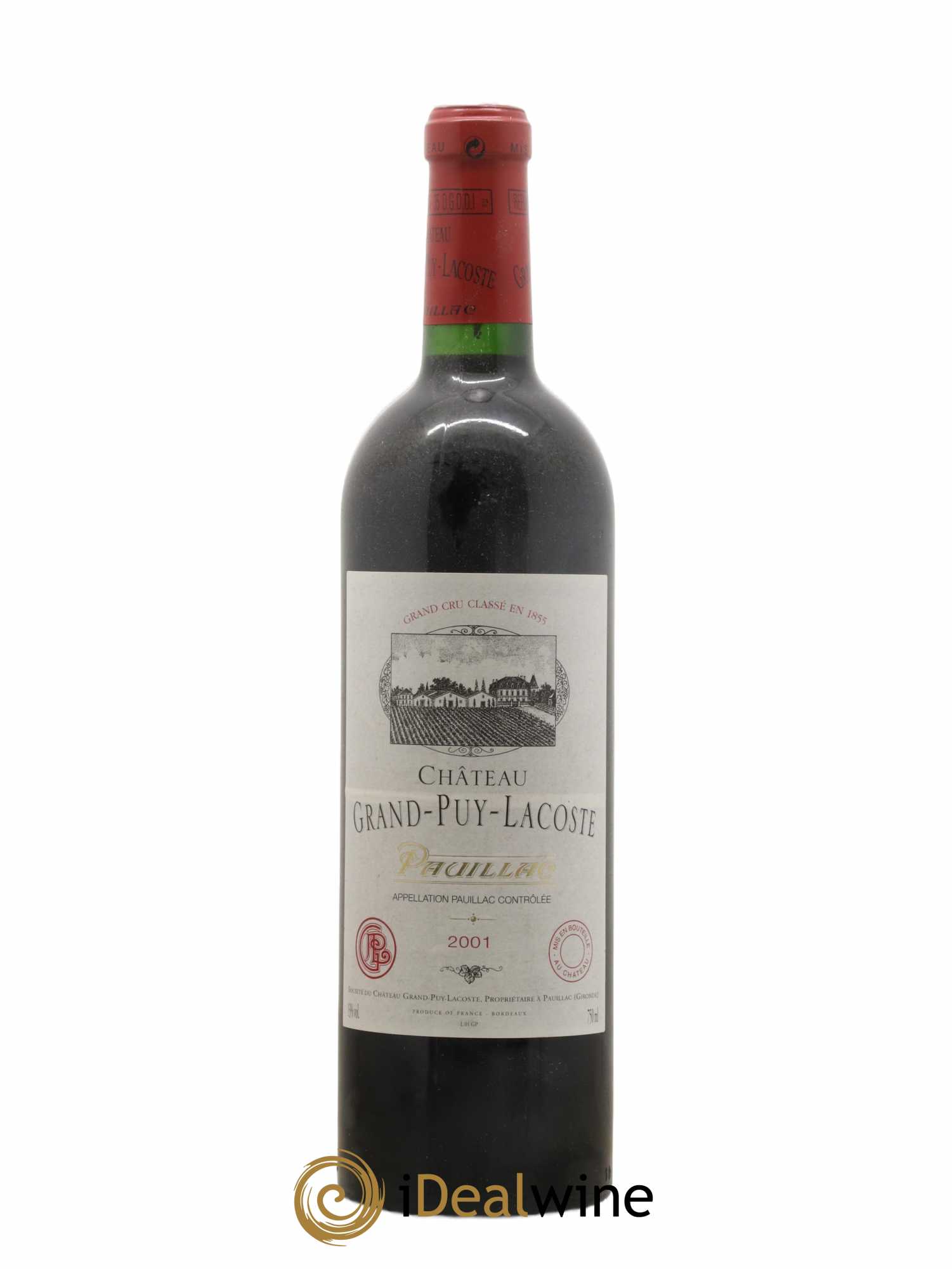 Château Grand Puy Lacoste 5ème Grand Cru Classé 2001 - Lot of 1 bottle - 0