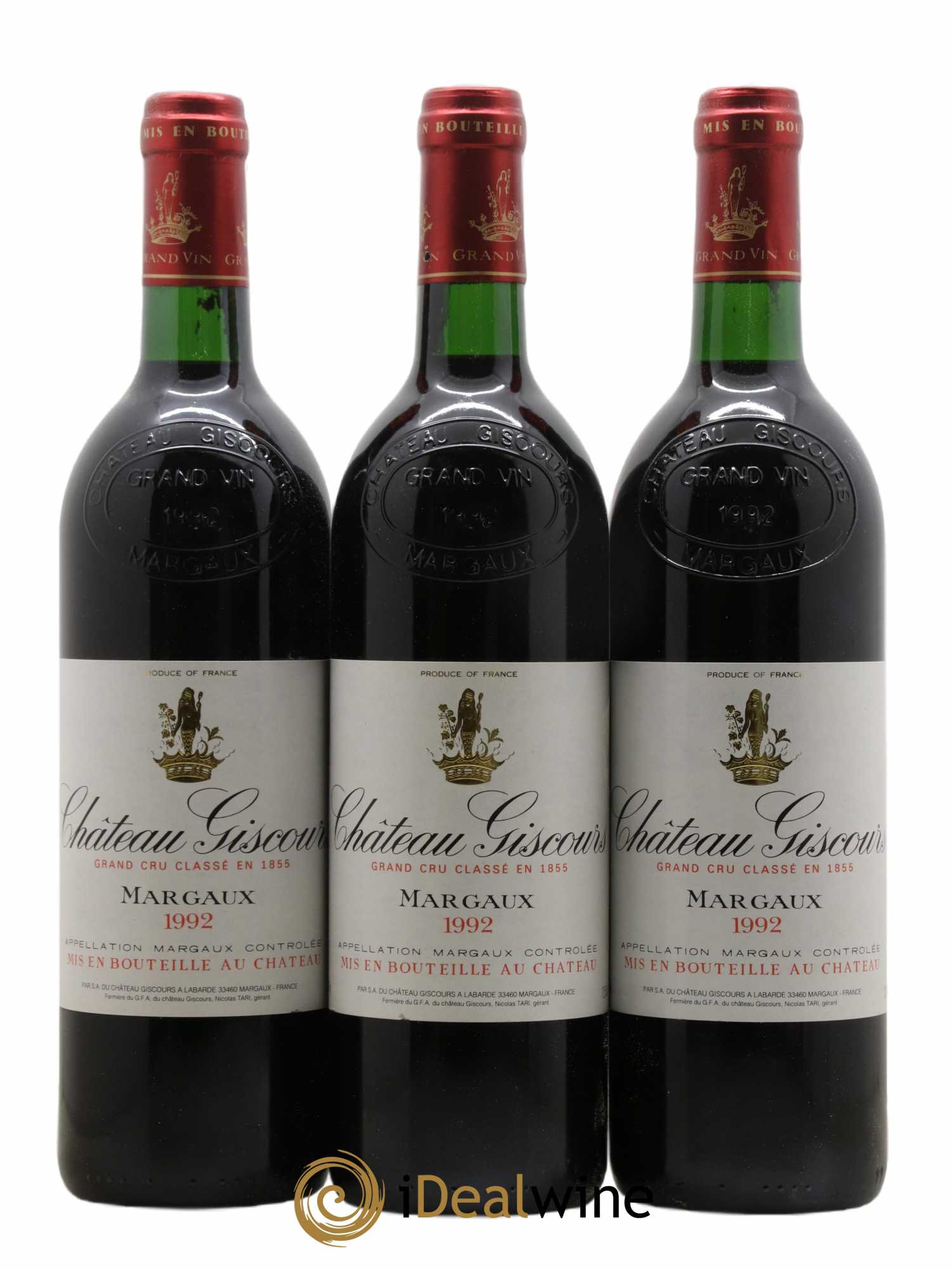 Château Giscours 3ème Grand Cru Classé 1992 - Lot of 12 bottles - 2