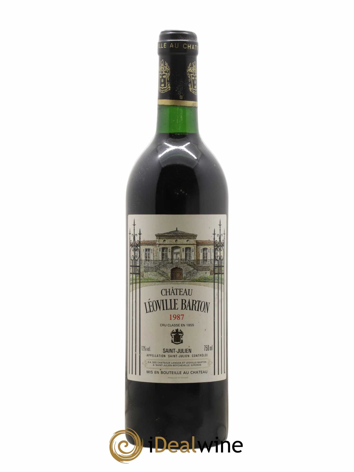 Château Léoville Barton 2ème Grand Cru Classé 1987 - Lot de 1 bouteille - 0