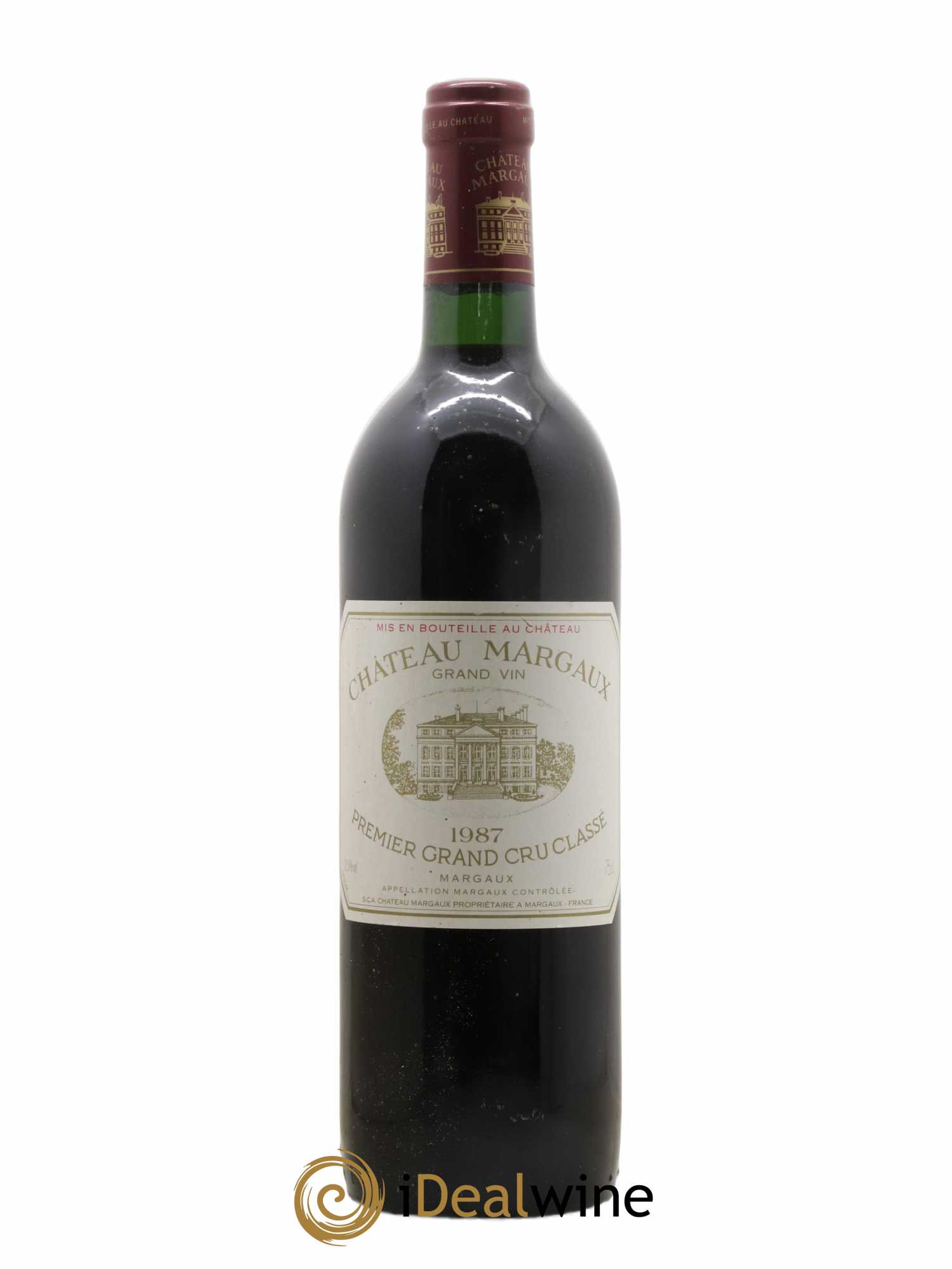 Château Margaux 1er Grand Cru Classé 1987 - Lot de 1 bouteille - 0