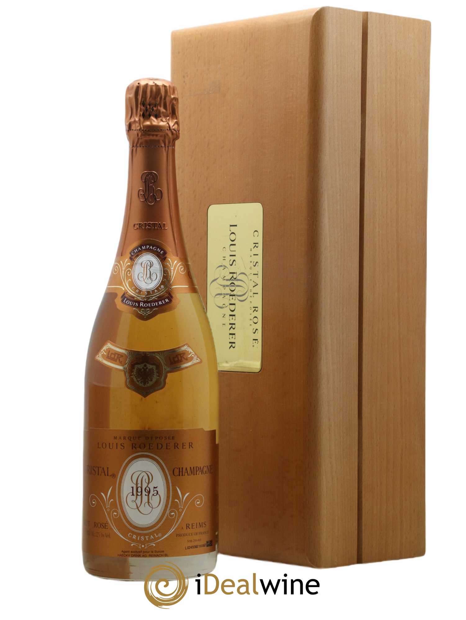 Cristal Louis Roederer 1995 - Lot of 1 bottle - 1