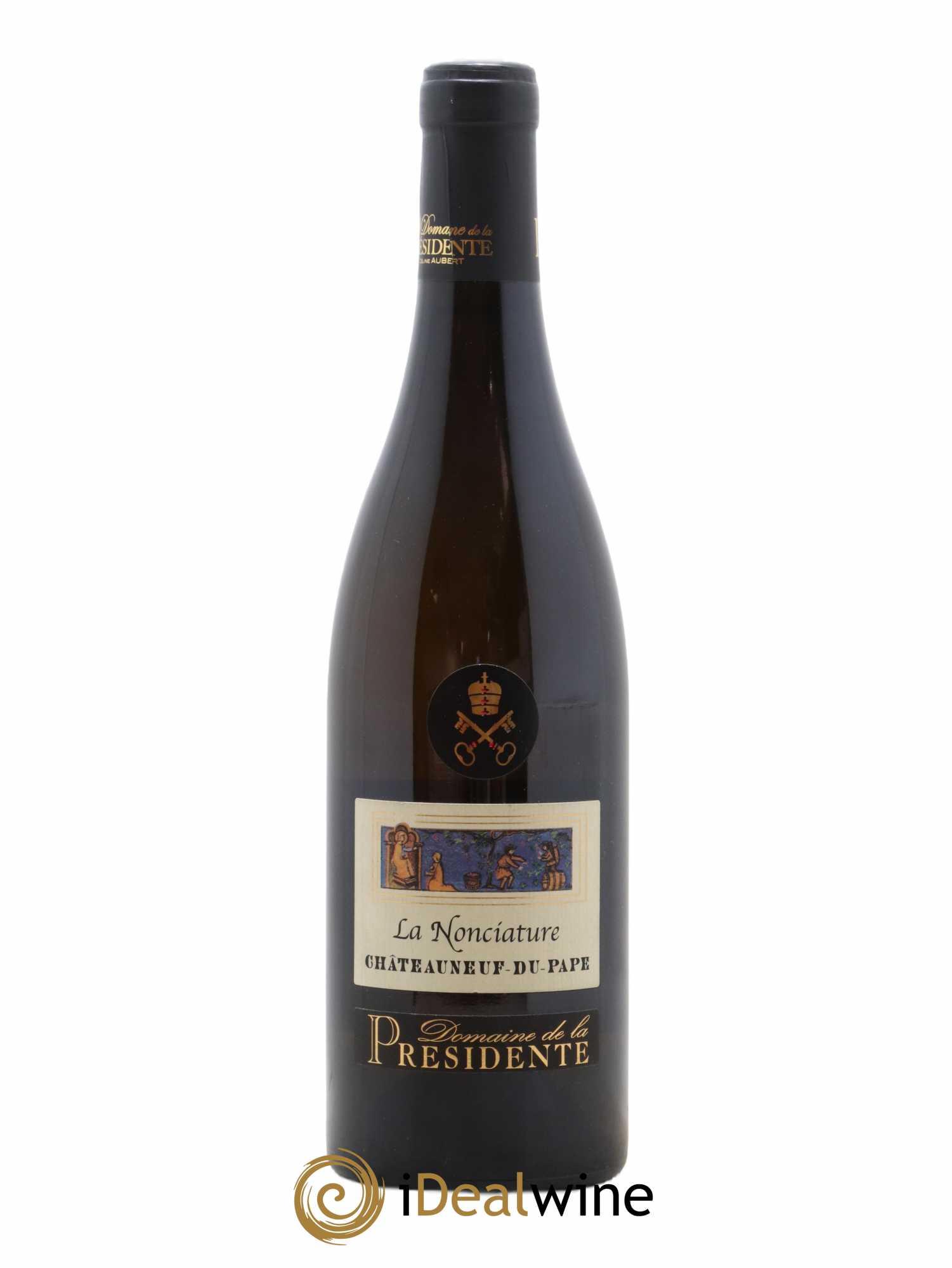 Châteauneuf-du-Pape Nonciature Le Domaine de la Présidente 2012 - Posten von 1 Flasche - 0