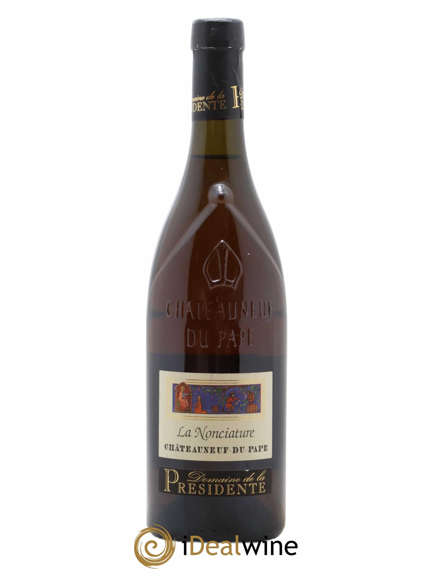 Châteauneuf-du-Pape Nonciature Le Domaine de la Présidente 2007 - Lotto di 1 bottiglia - 0