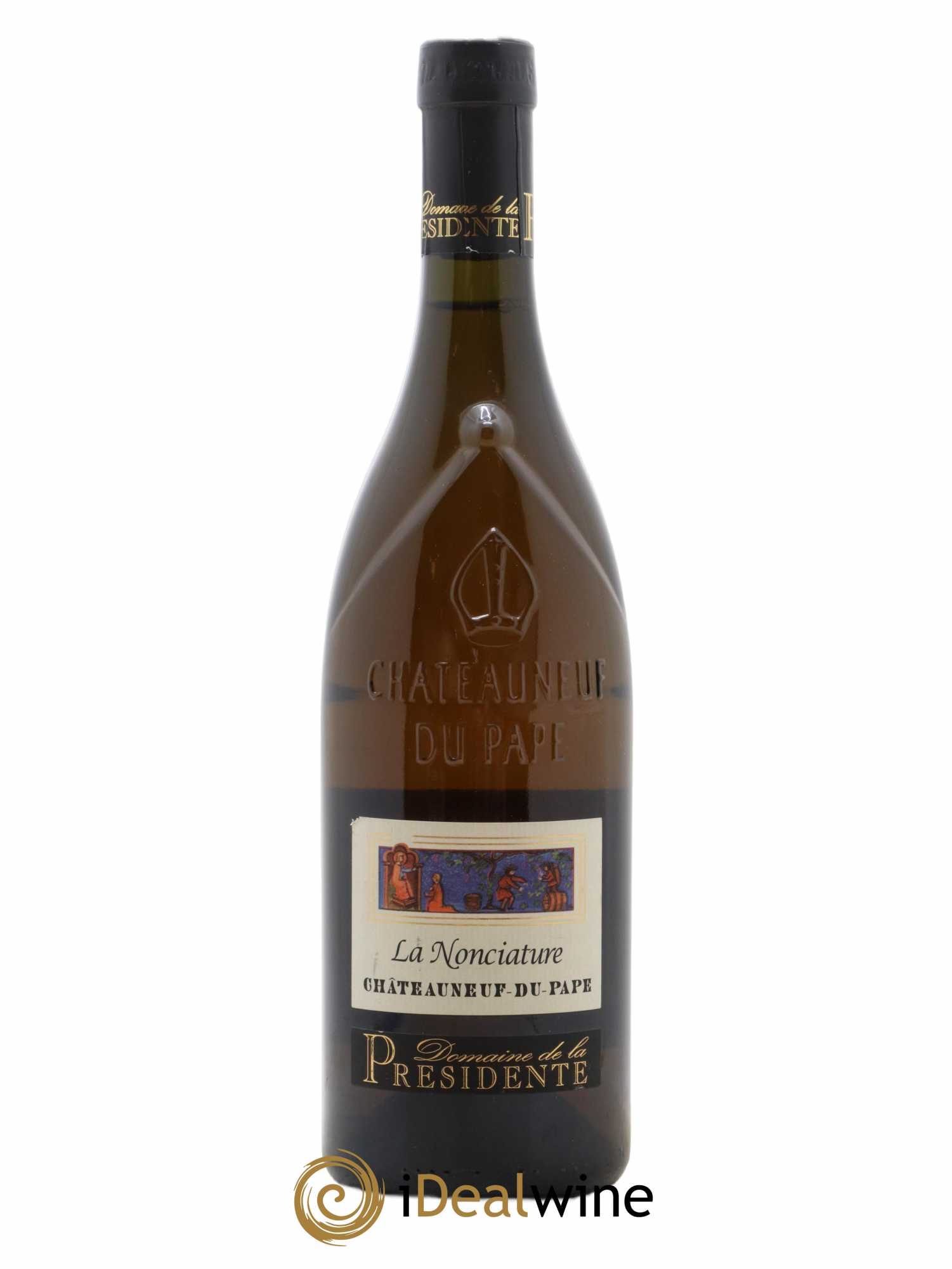 Châteauneuf-du-Pape Nonciature Le Domaine de la Présidente 2008 - Posten von 1 Flasche - 0