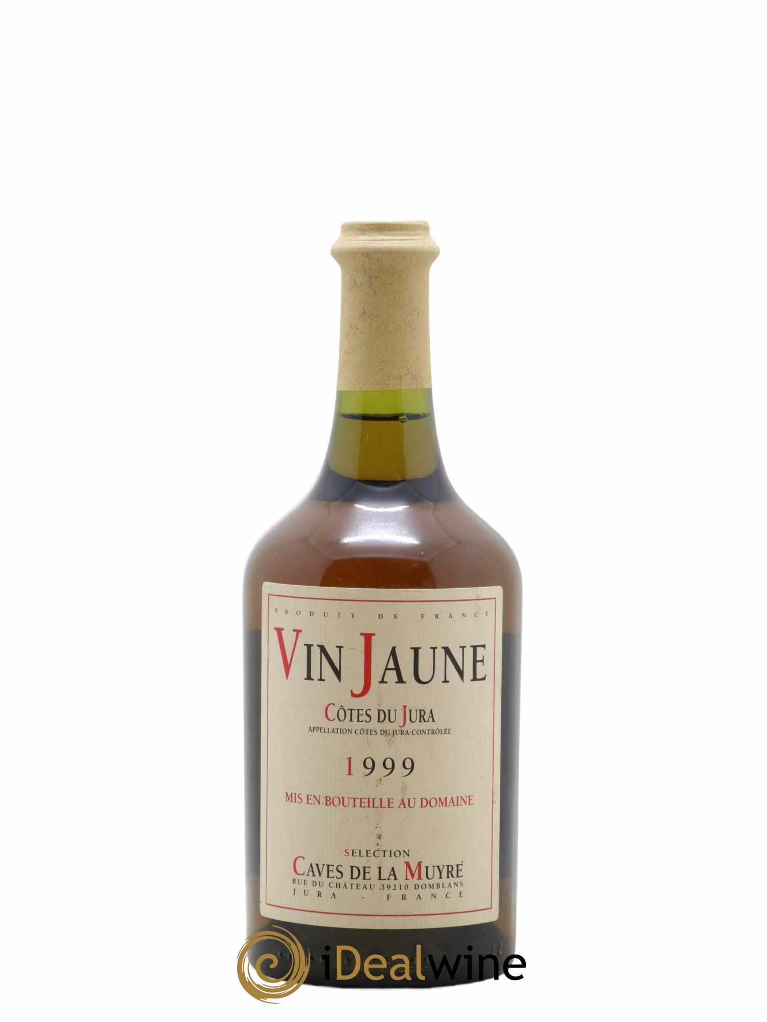 Côtes du Jura Vin Jaune Caves de la Muyre 1999 - Lot de 1 bouteille - 0