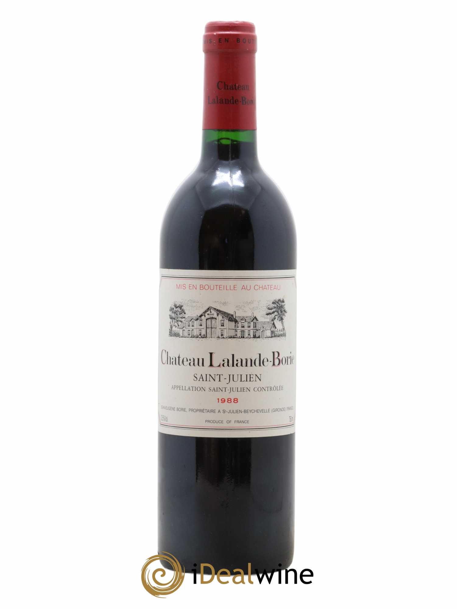 Château Lalande Borie 1988 - Lot de 1 bouteille - 0