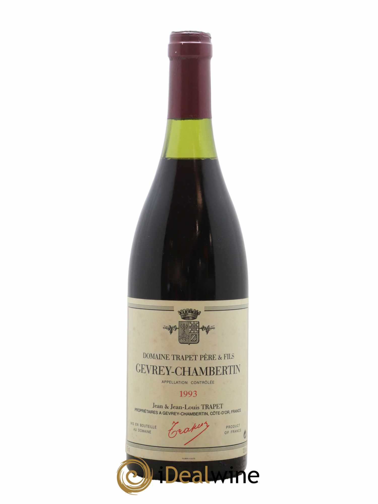 Gevrey-Chambertin Domaine Trapet 1993 - Lot de 1 bouteille - 0