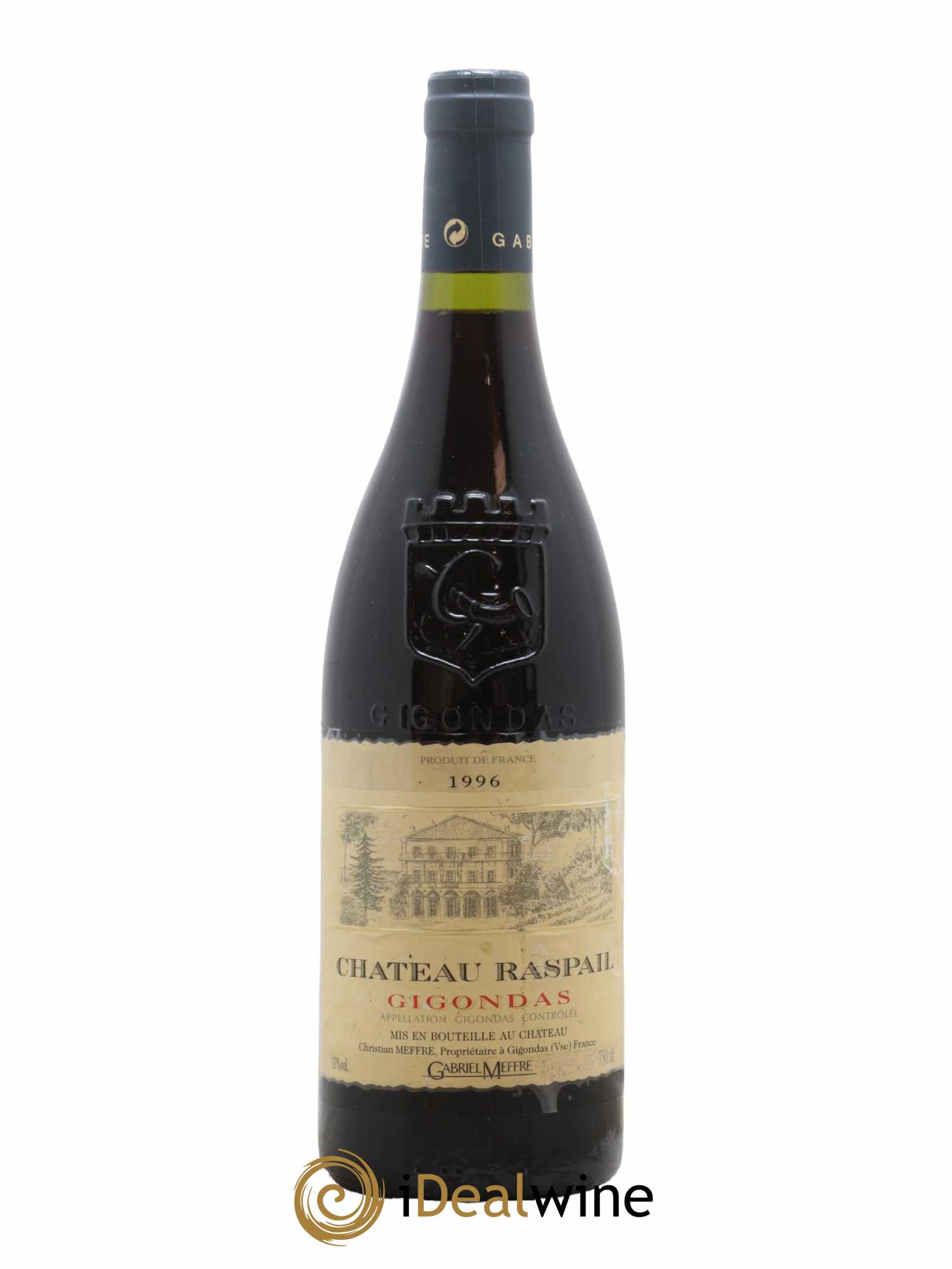 Gigondas Château Raspail Gabriel Meffre 1996 - Posten von 1 Flasche - 0