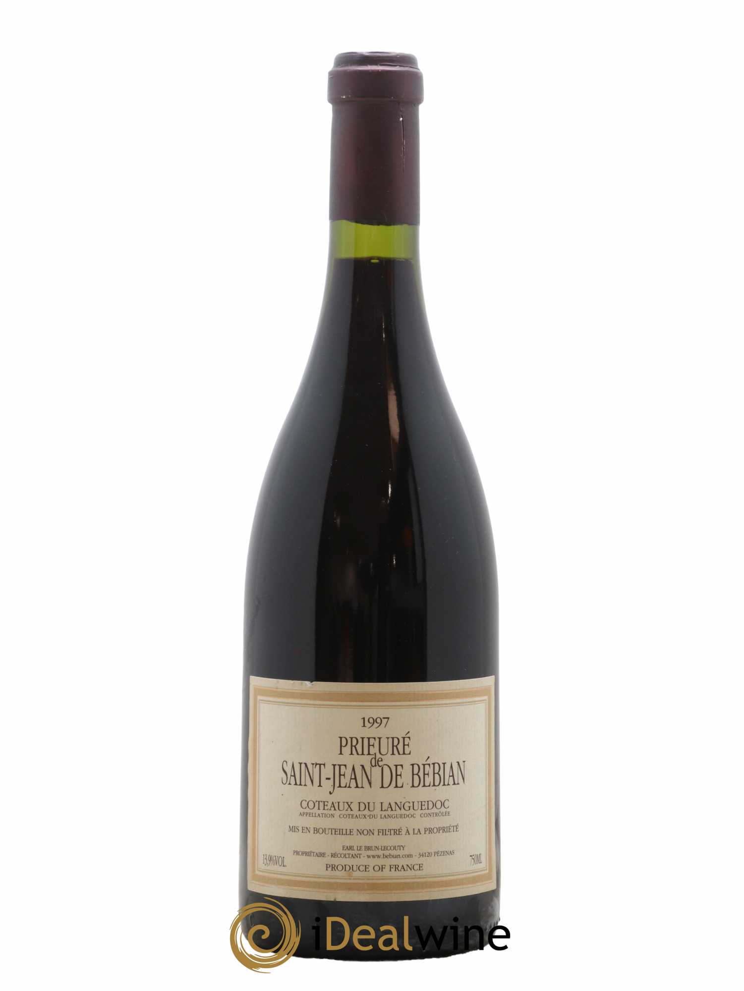 Languedoc Prieuré St-Jean de Bébian 1997 - Lot de 1 bouteille - 0