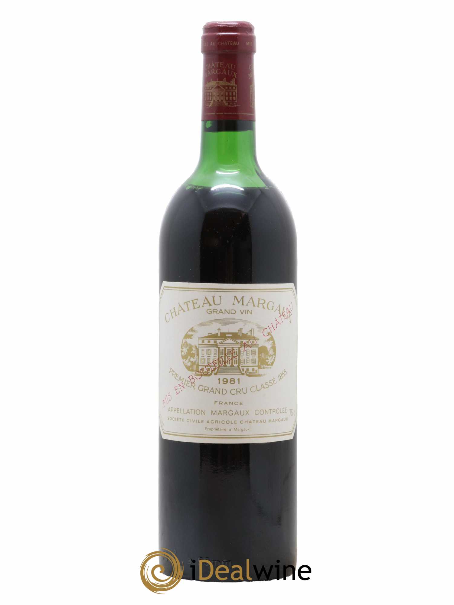 Château Margaux 1er Grand Cru Classé 1981 - Lot de 1 bouteille - 0