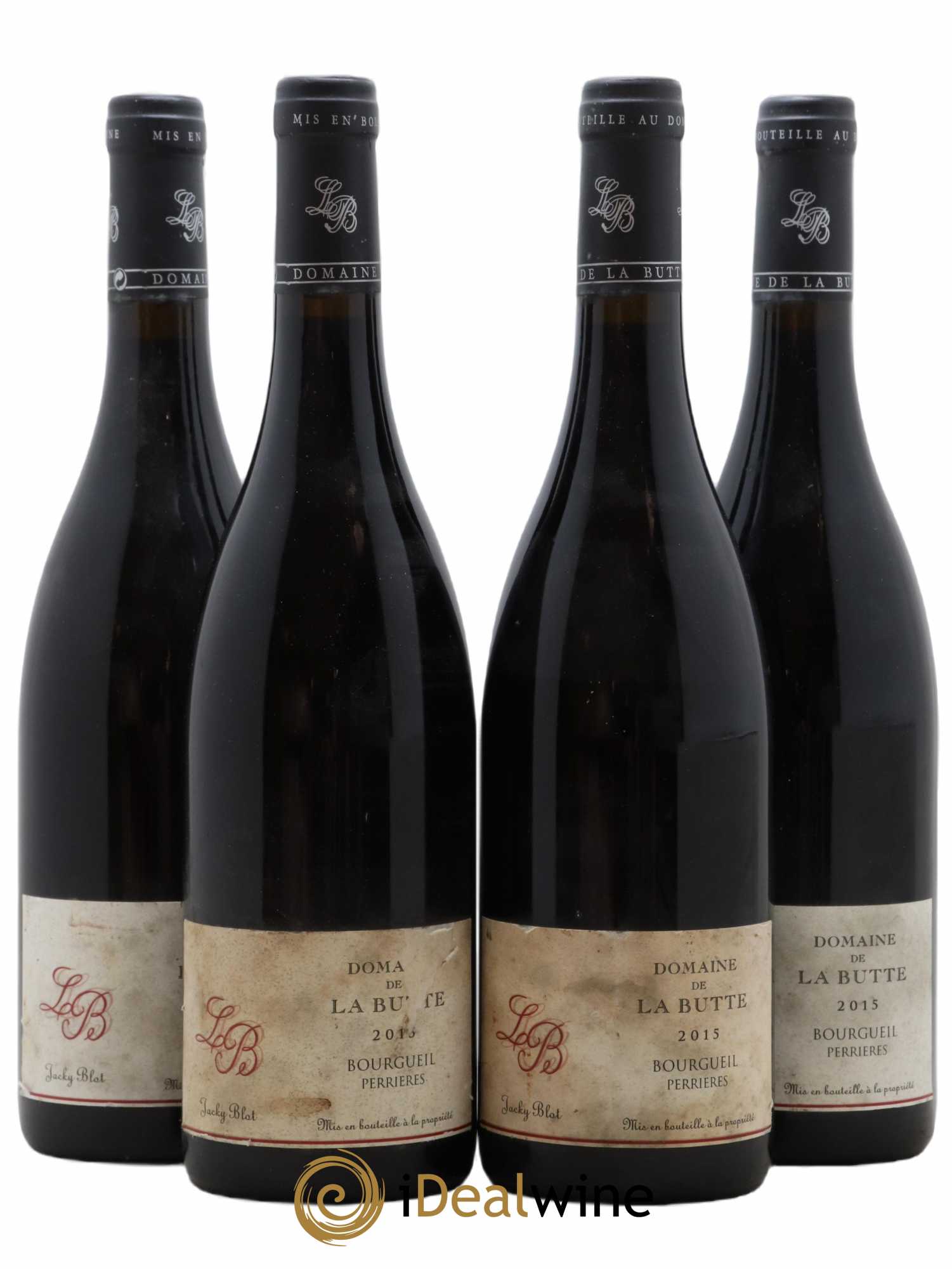 Bourgueil Perrières Domaine de La Butte - Jacky Blot 2015 - Lot de 4 bouteilles - 0