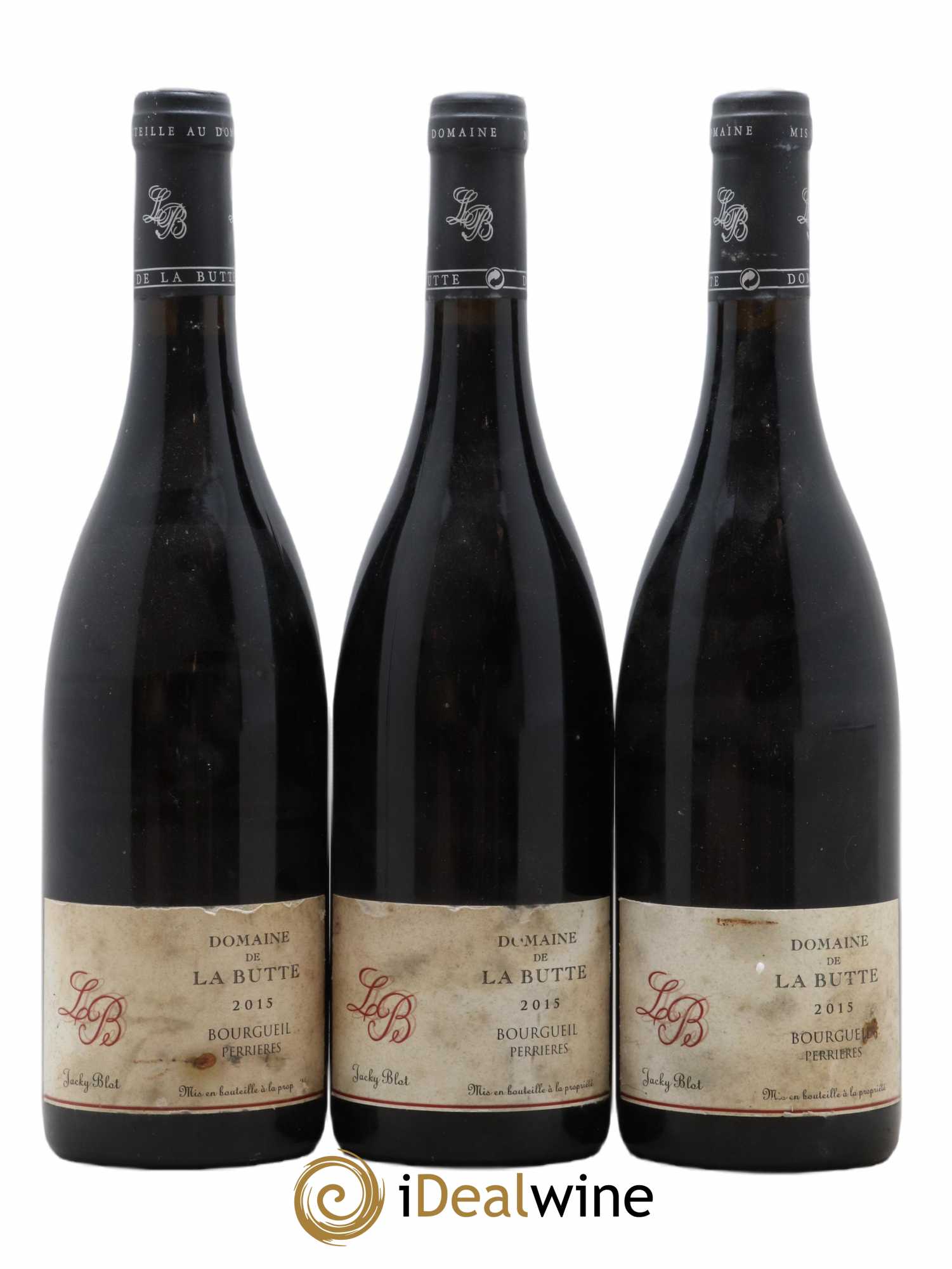Bourgueil Perrières Domaine de La Butte - Jacky Blot 2015 - Lot de 3 bouteilles - 0