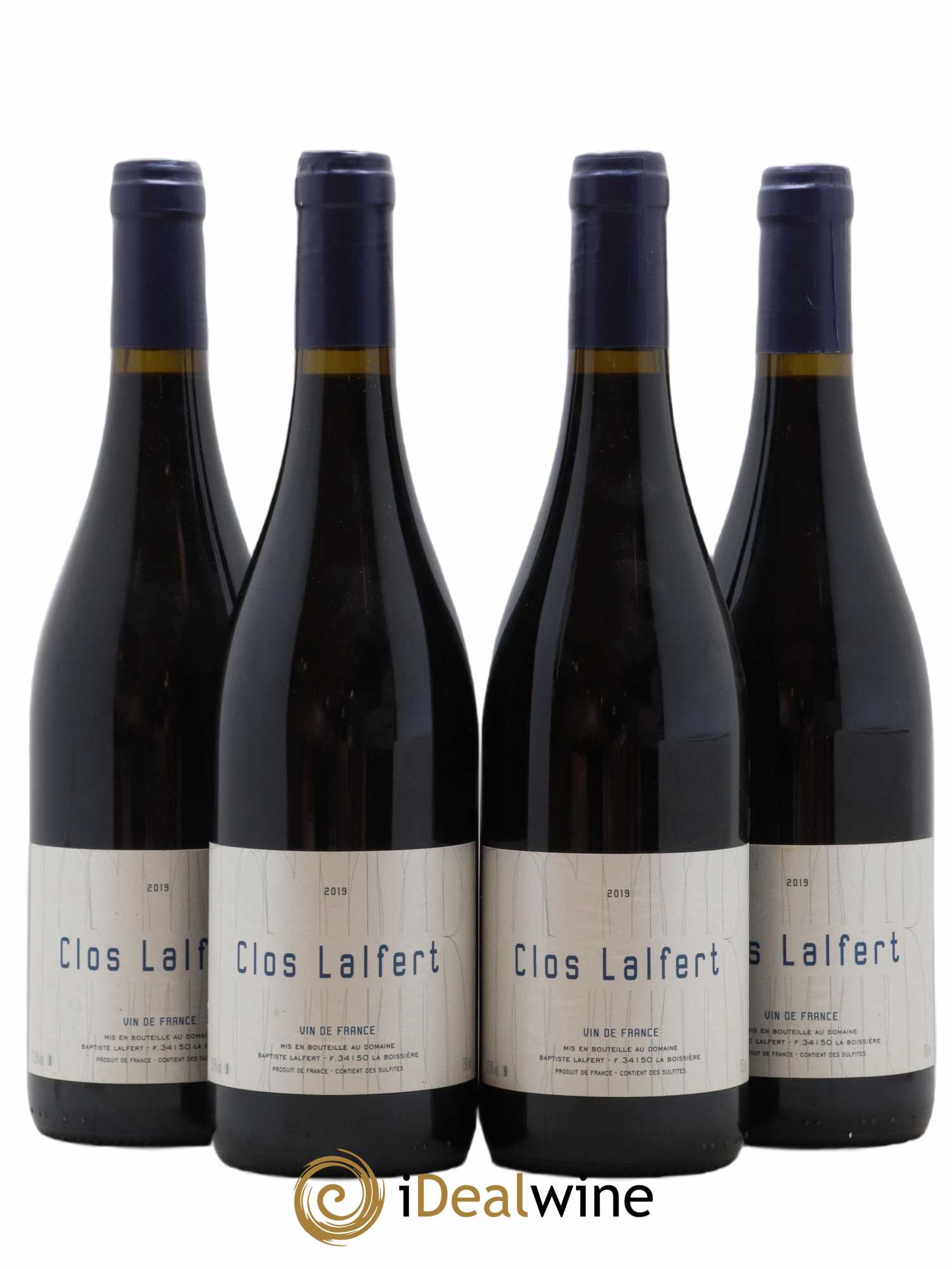 Vin de France Clos Lalfert - Baptiste Lalfert 2019 - Lot de 4 bouteilles - 0
