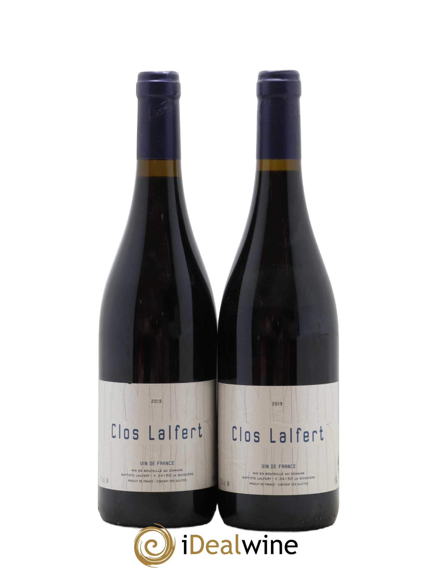 Vin de France Clos Lalfert - Baptiste Lalfert 2019 - Lot de 2 bouteilles - 0