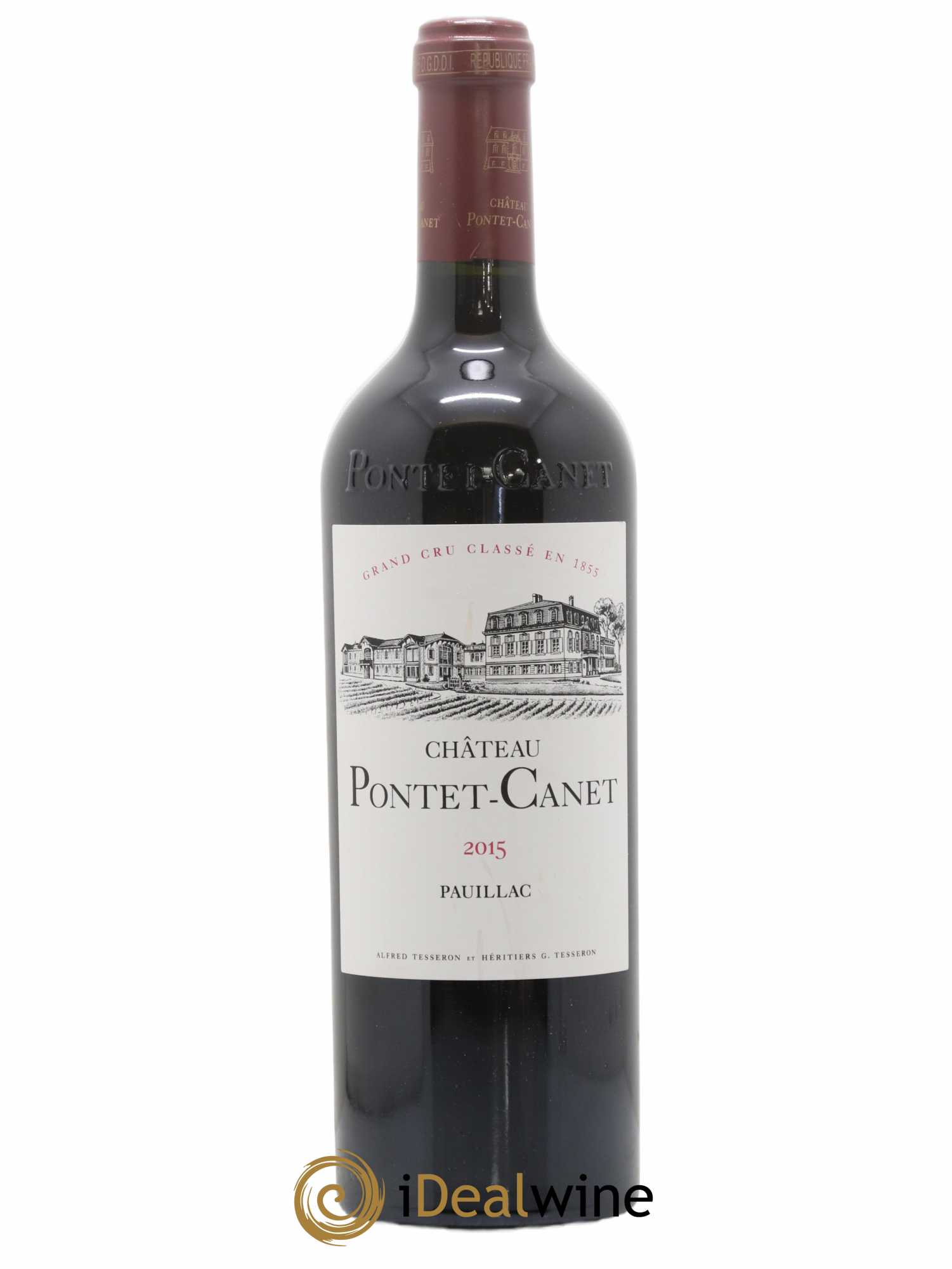 Château Pontet Canet 5ème Grand Cru Classé 2015 - Lot of 1 bottle - 0