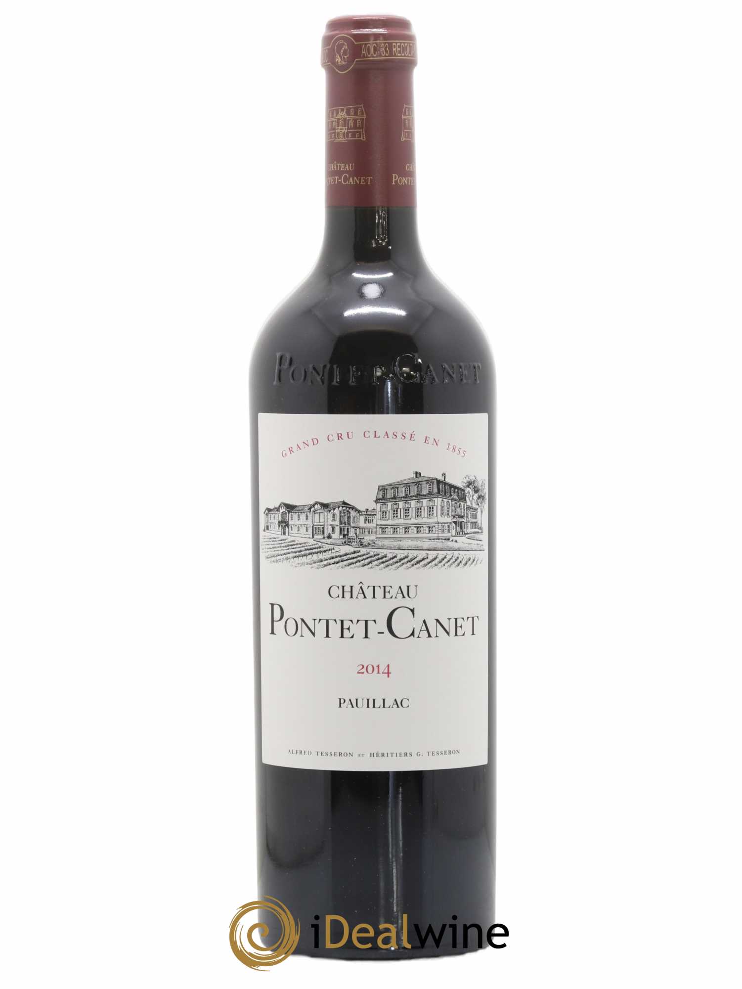 Château Pontet Canet 5ème Grand Cru Classé 2014 - Lot de 1 bouteille - 0
