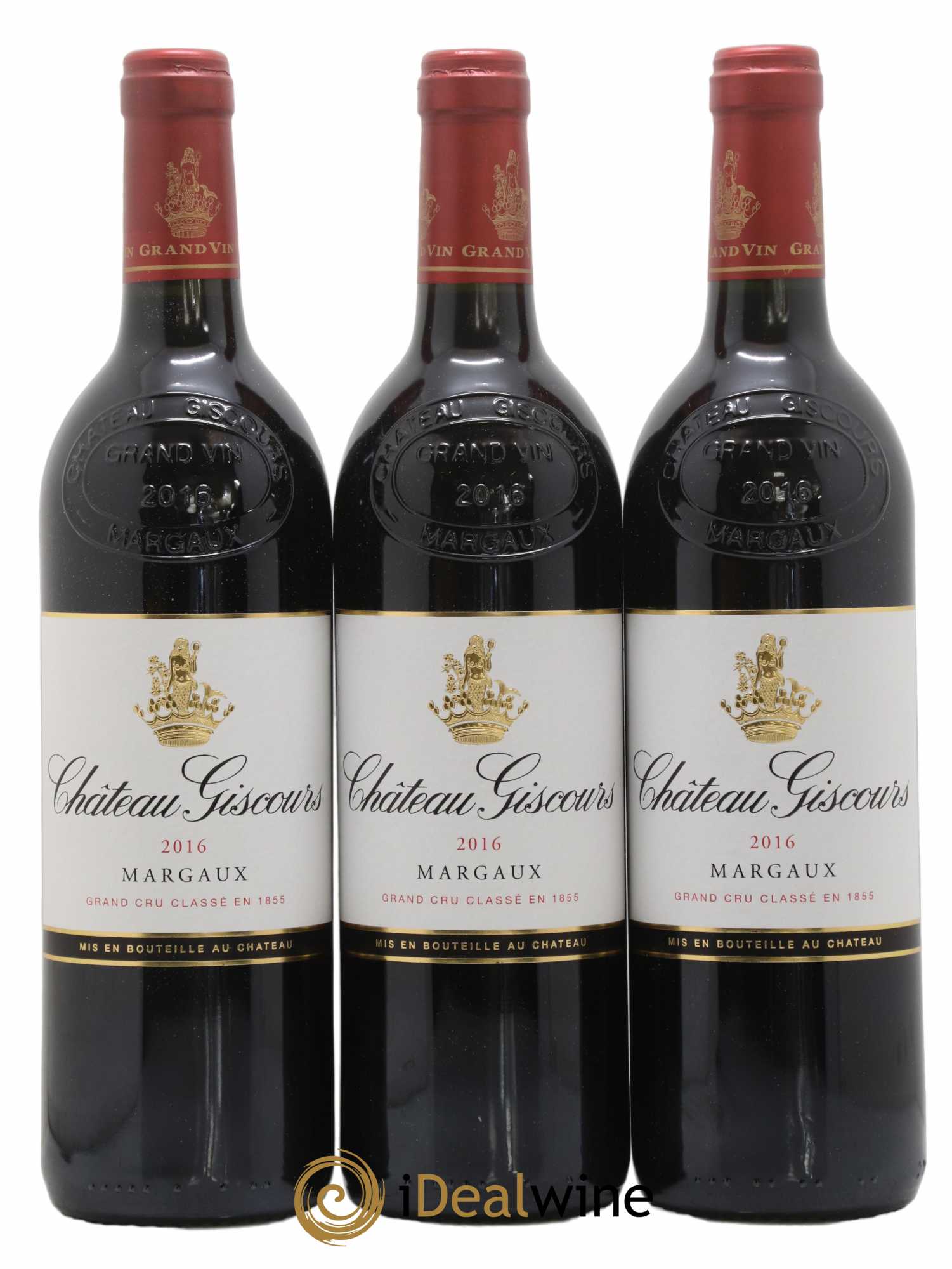 Château Giscours 3ème Grand Cru Classé 2016 - Lot de 3 bouteilles - 0